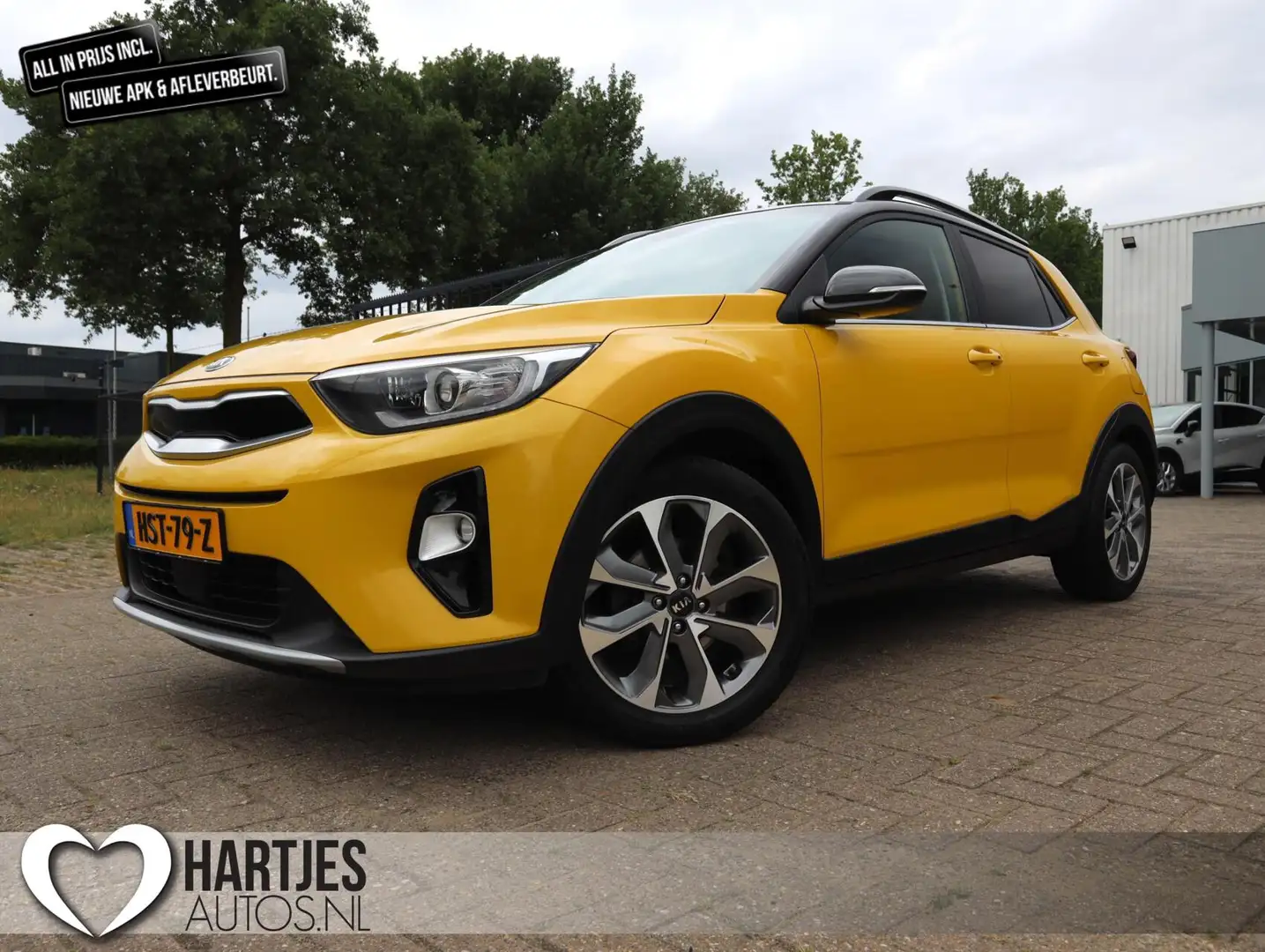Kia Stonic 1.0 T-GDi ExecutiveLine (Vol-Opties!) 1e eigenaar Geel - 1