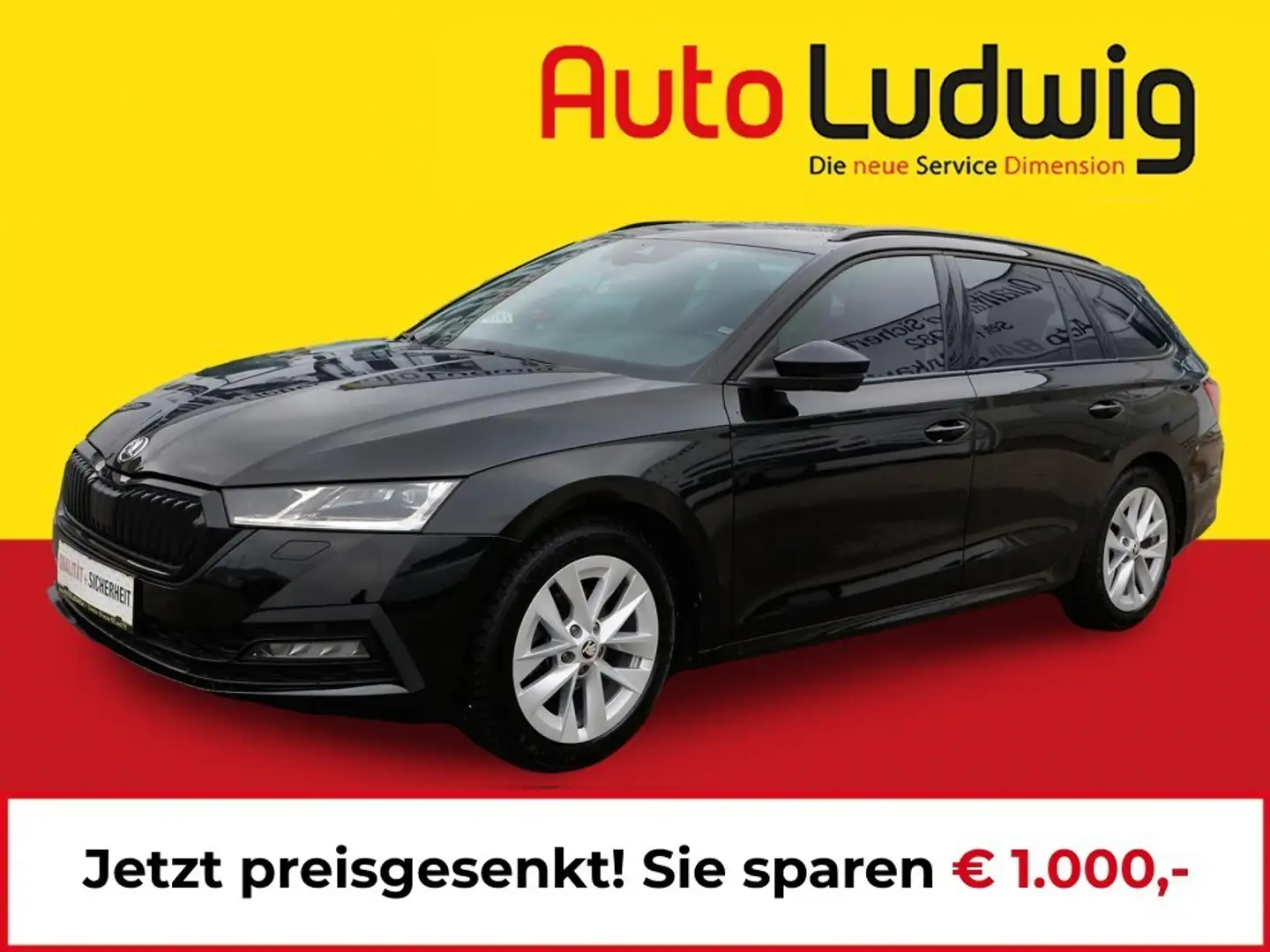 Skoda Octavia Combi 1,5 TSI e-Tec Style DSG*VIRTUAL*NAVI*LED*... Schwarz - 1