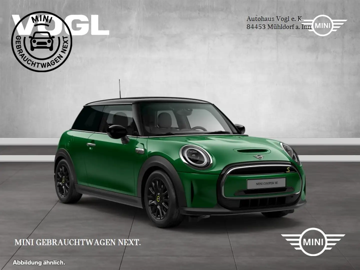 MINI Cooper SE SHZ PDC Klimaautomatik Grün - 1