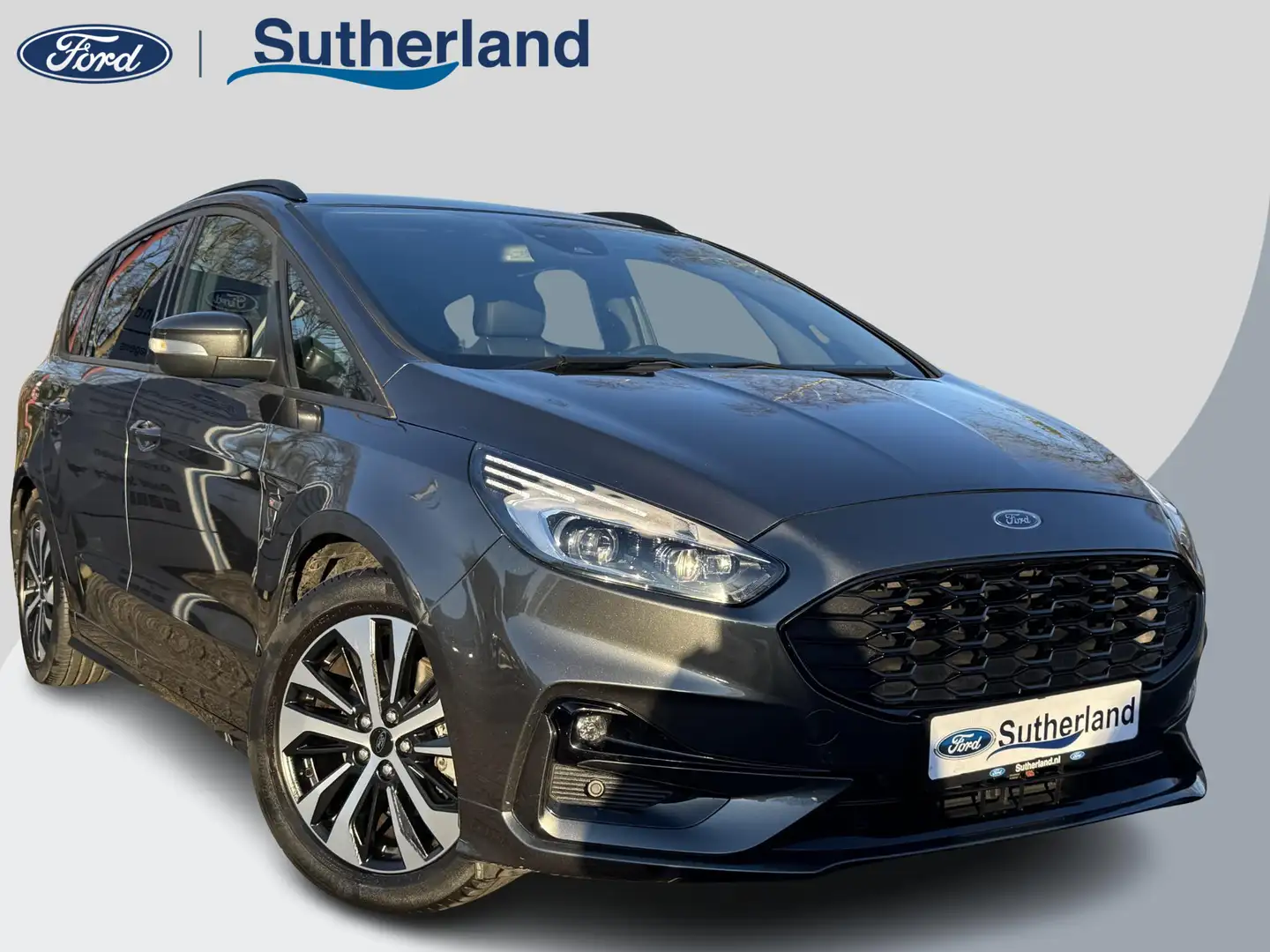 Ford S-Max 2.5 FHEV ST-Line 190pk | Full LED | Adaptieve Crui Gris - 1