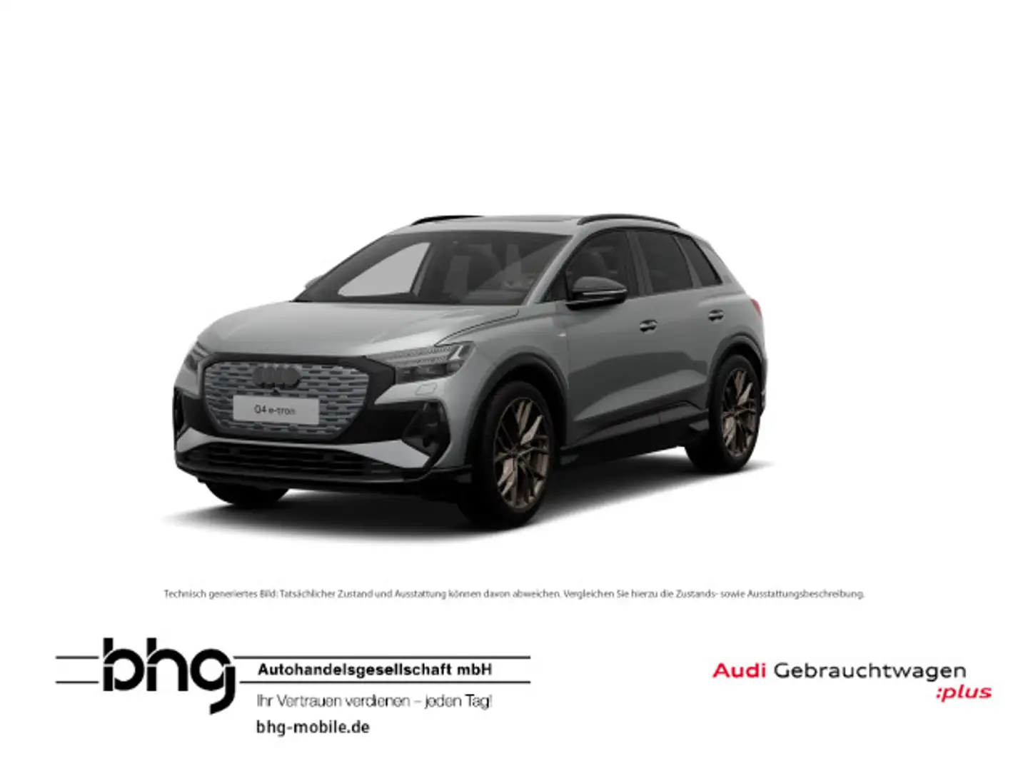 Audi Q4 e-tron . Grau - 1