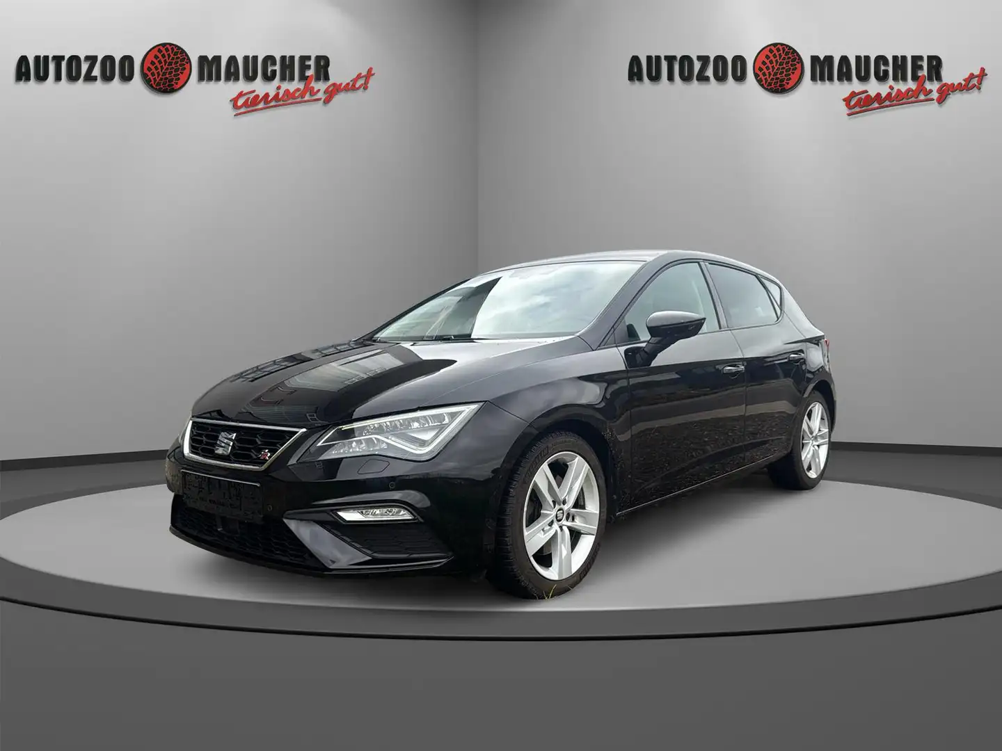 SEAT Leon 1.8 TSI FR ACC/BEATS/SHZ/PDC/NAVI/APP Zwart - 2