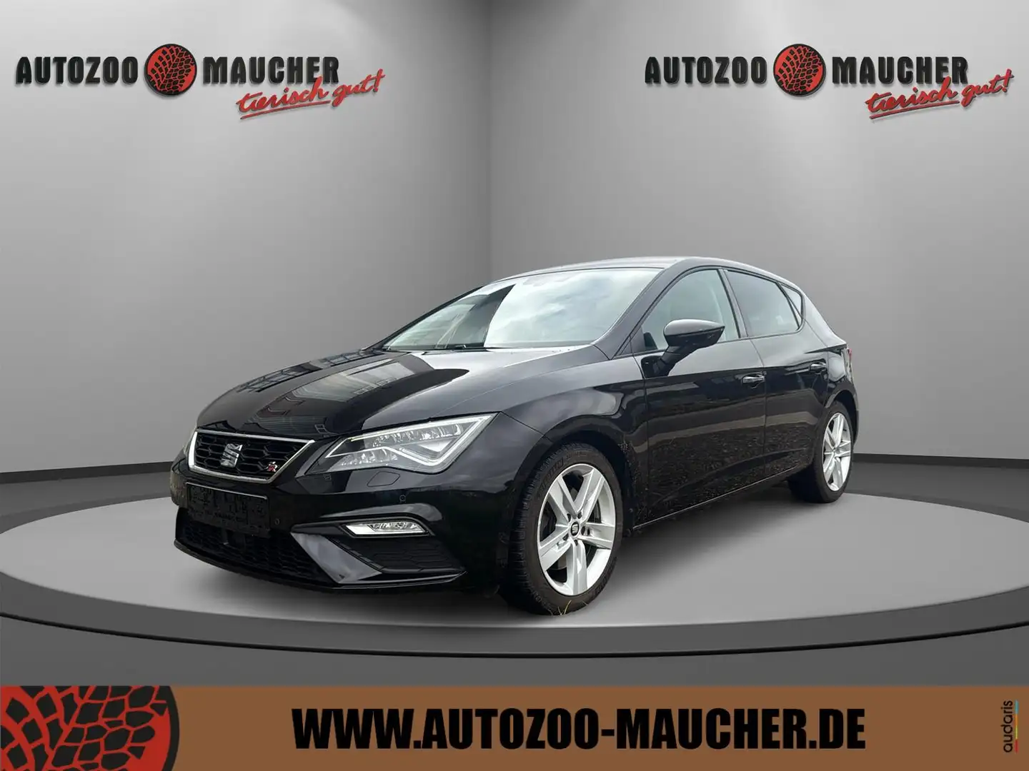 SEAT Leon 1.8 TSI FR ACC/BEATS/SHZ/PDC/NAVI/APP Zwart - 1