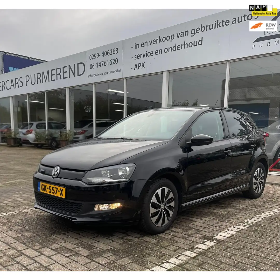 Volkswagen Polo 1.4 TDI Business Edition Zwart - 1