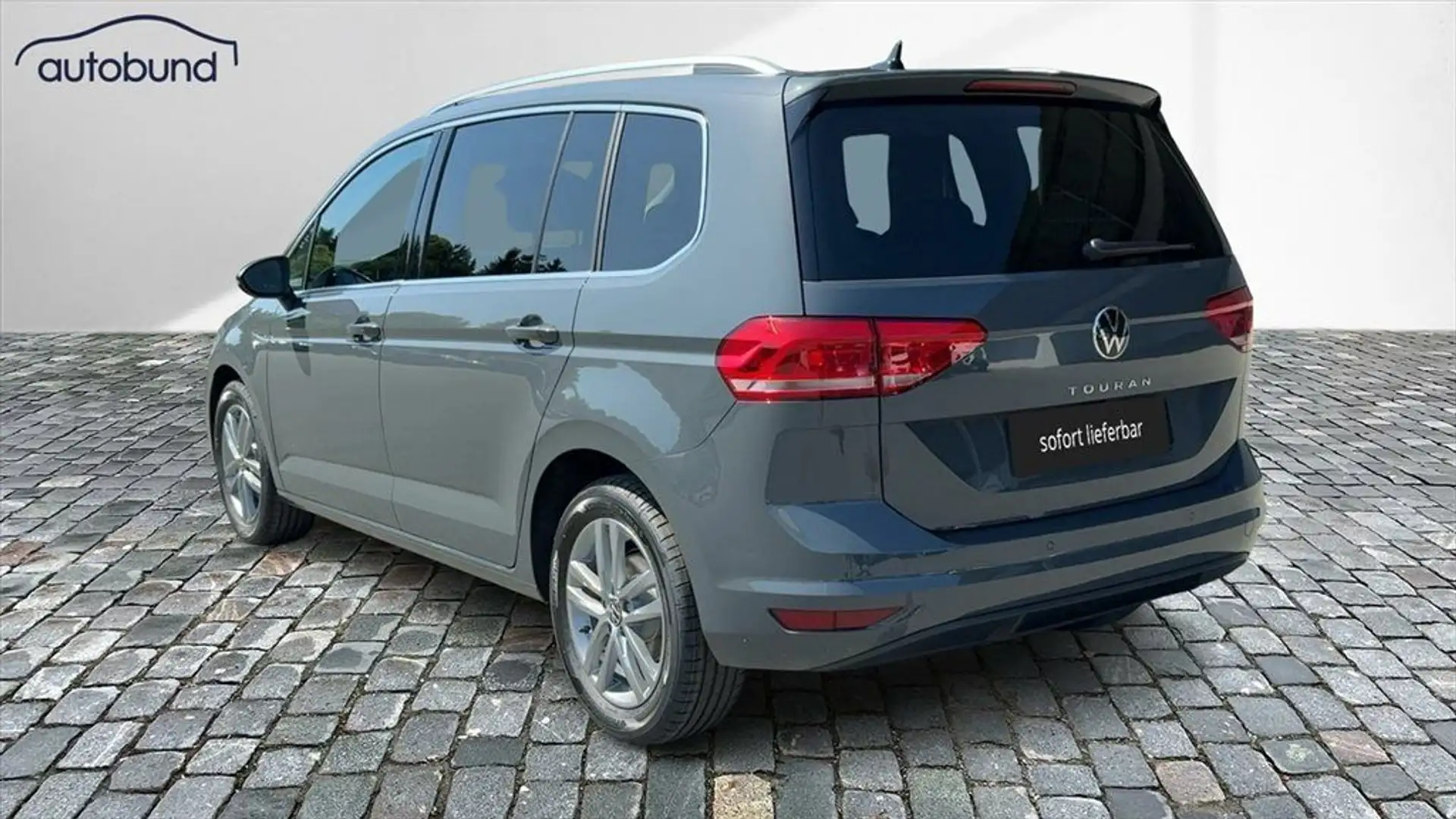 Volkswagen Touran II 1,5 TSI DSG People ALARM DAB LED NAV Gris - 2