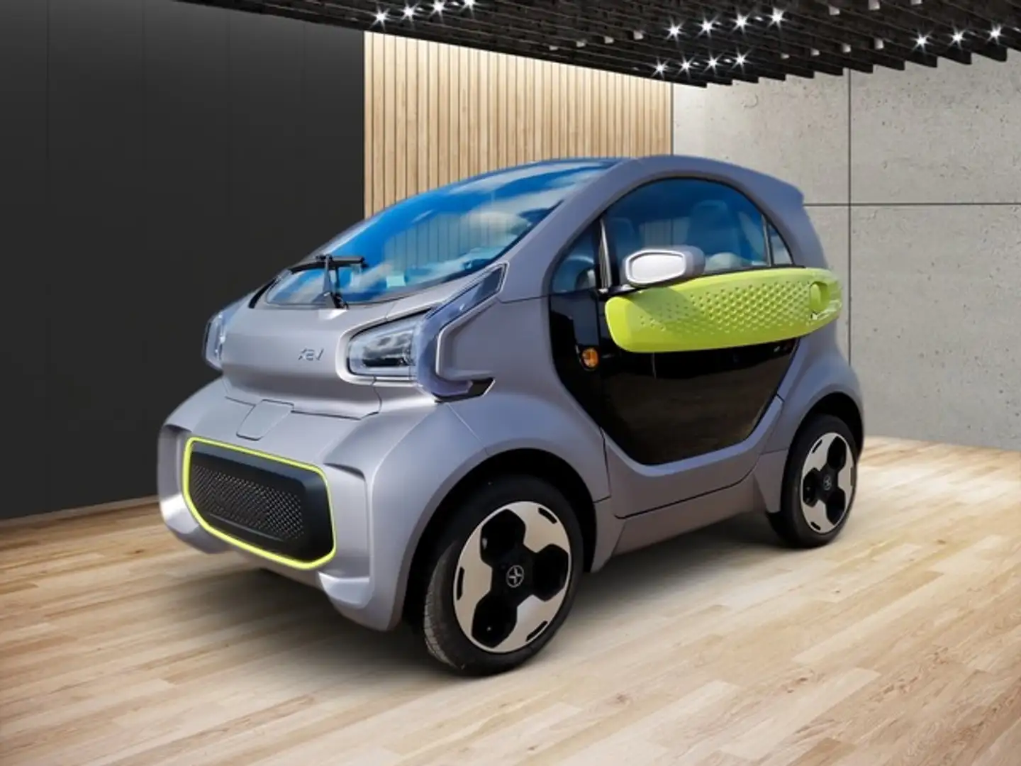 XEV Yoyo (85km/h) Klima,Heizung,Audi System,Glasdach Grau - 1