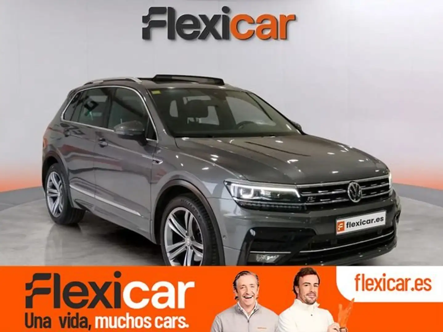Volkswagen Tiguan 2.0TDI R-Line DSG 110kW Gris - 1