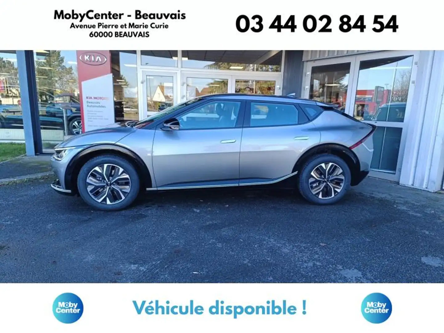 Kia EV6 229ch Air Design 2WD Gris - 1