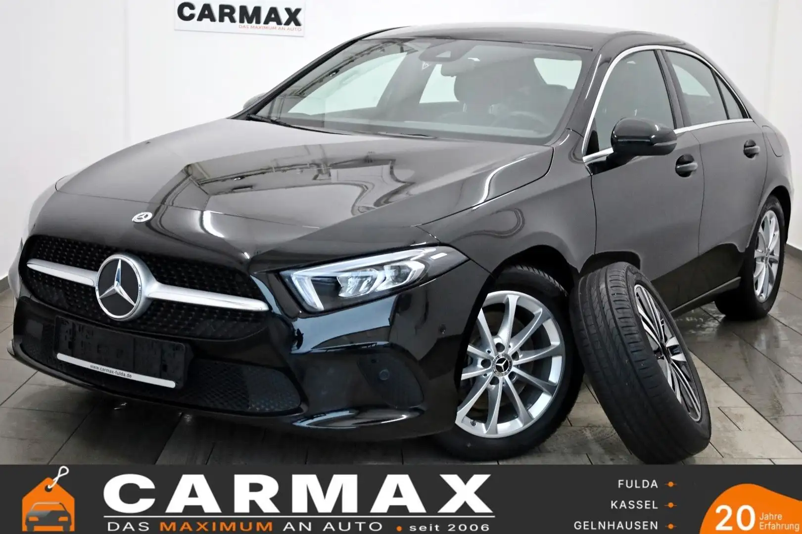 Mercedes-Benz A 220 d Lim. Progressive T.Leder,Navi,LED,SH,Park Noir - 1