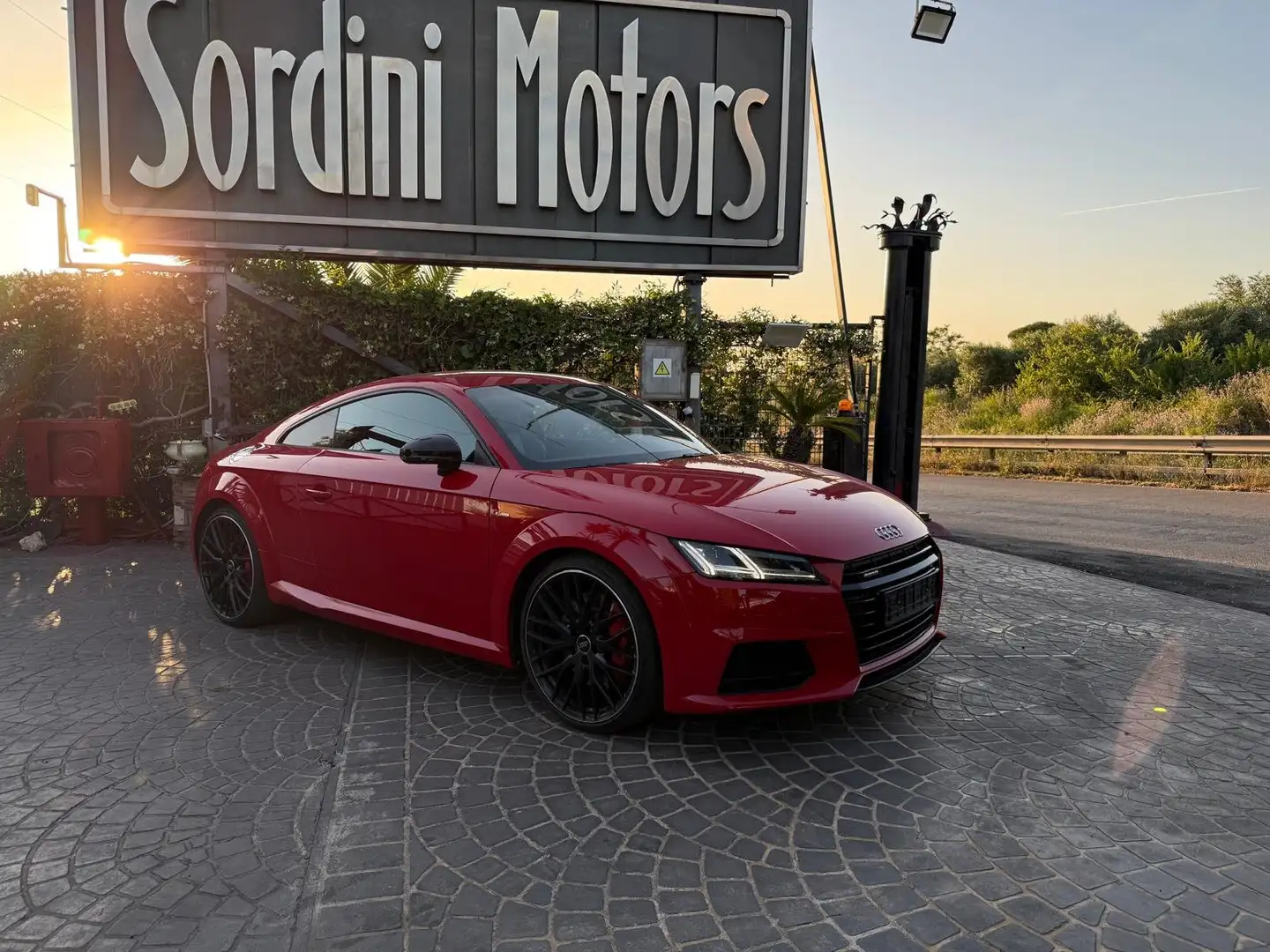 Audi TT TT Coupe 2.0 tfsi S line quattro s-tronic COMP Rosso - 2