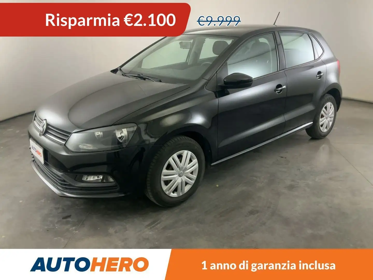 Volkswagen Polo 1.0 Trendline Noir - 1