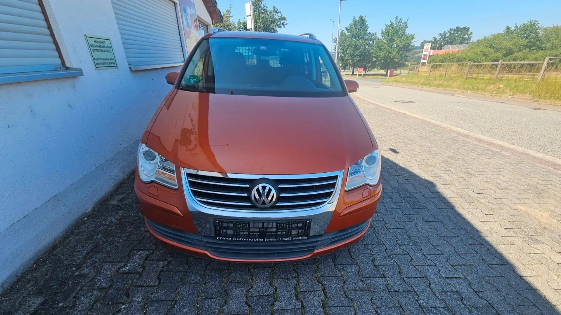Volkswagen Touran 1,4 TSI 103 kW,KLIMAAUTOMATIK, KEIN TÜV Orange - 2