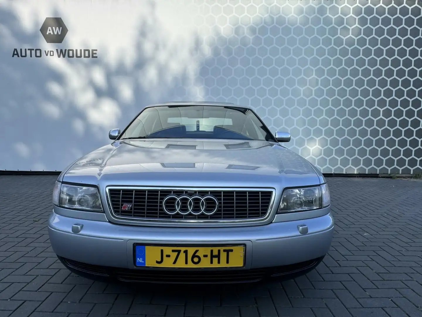 Audi A8 4.2 quattro Exclusive S8 plus Recaro Leer Xenon Gris - 2