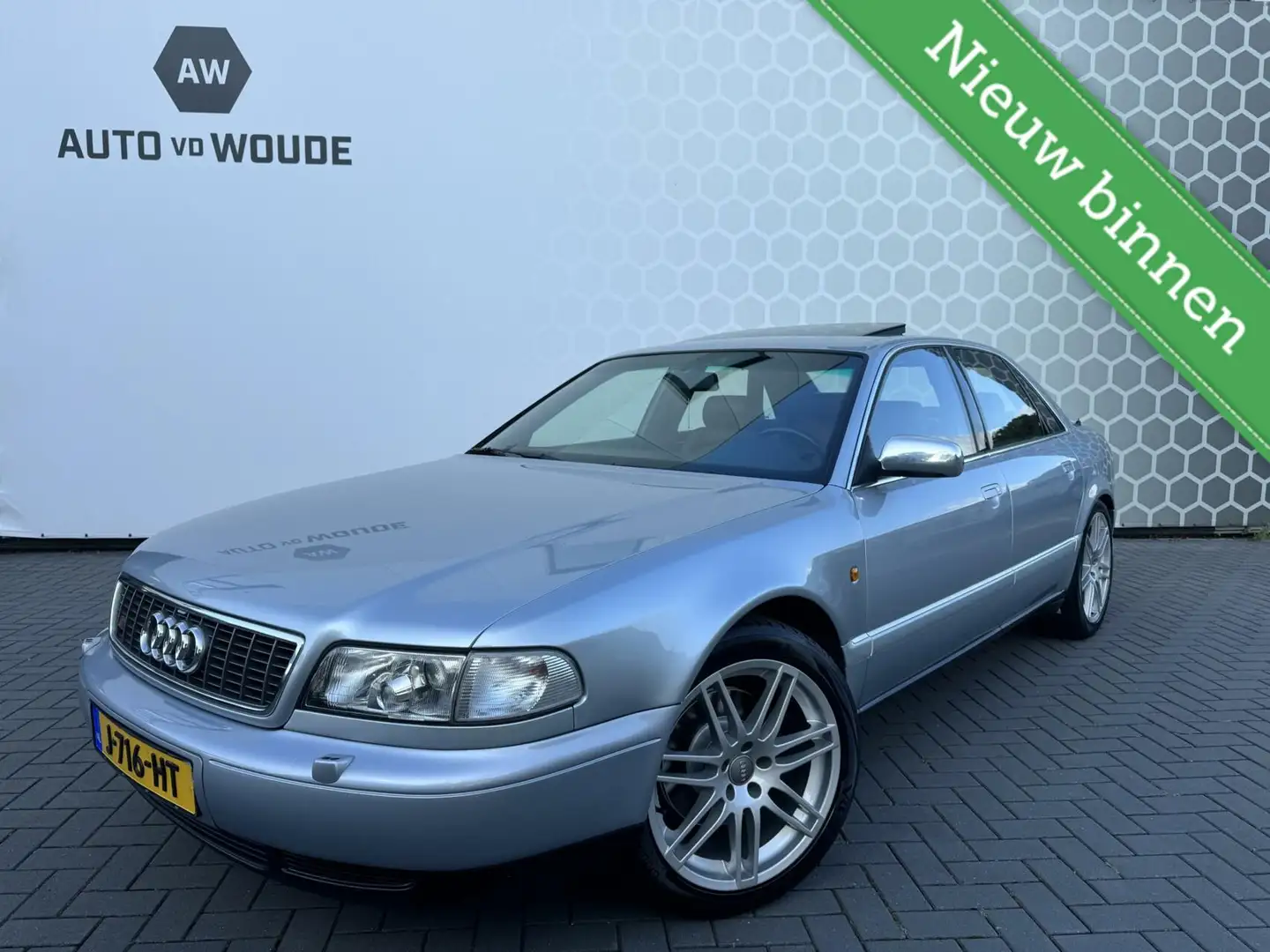 Audi A8 4.2 quattro Exclusive S8 plus Recaro Leer Xenon Gris - 1