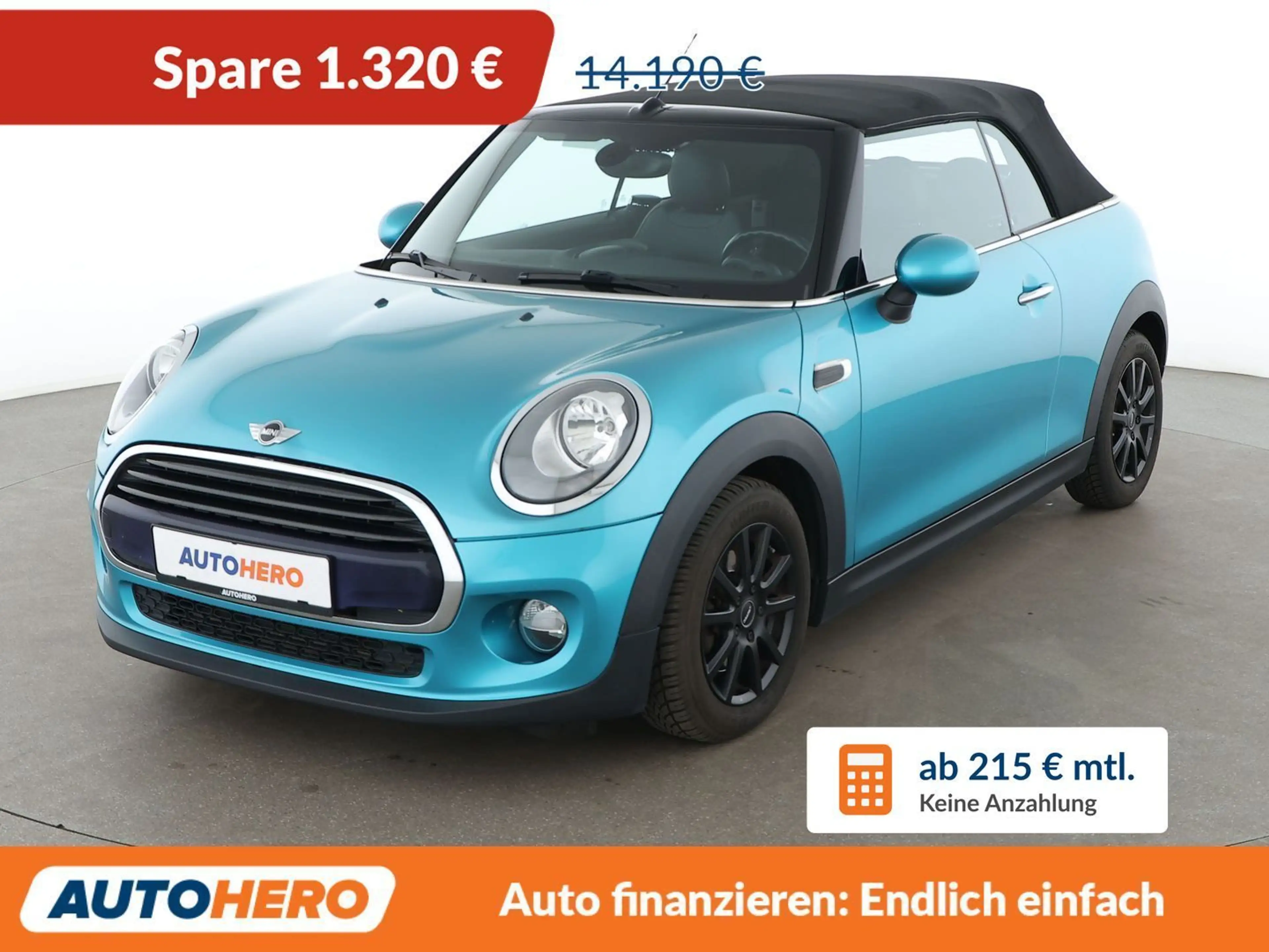 MINI Cooper Cabrio Cooper Aut.*NAVI*TEMPO*PDC*SHZ*LIM*ALU*