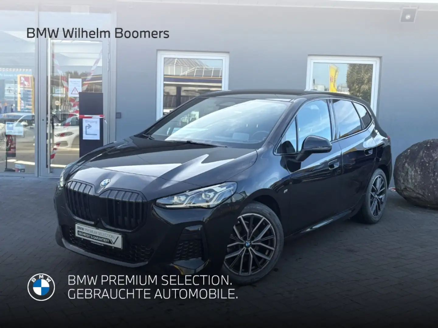 BMW 218 Active Tourer i M Sport AHK 360° Schwarz - 1