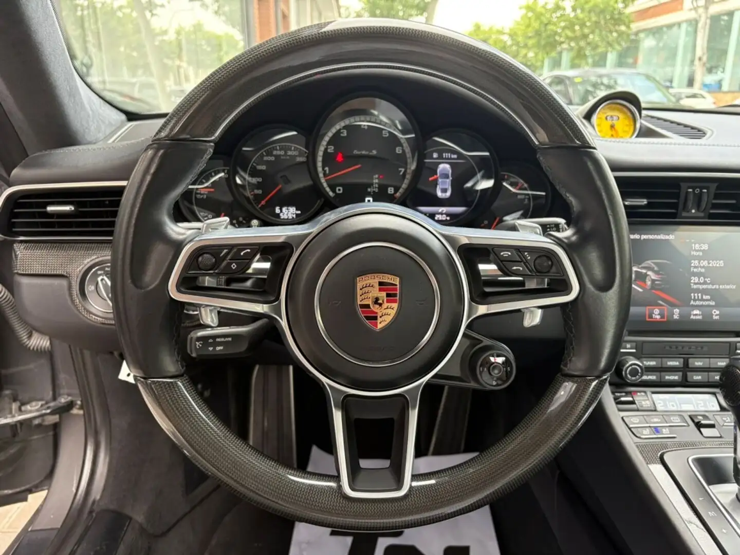 Porsche 991 Turbo S Coupé PDK Gris - 2