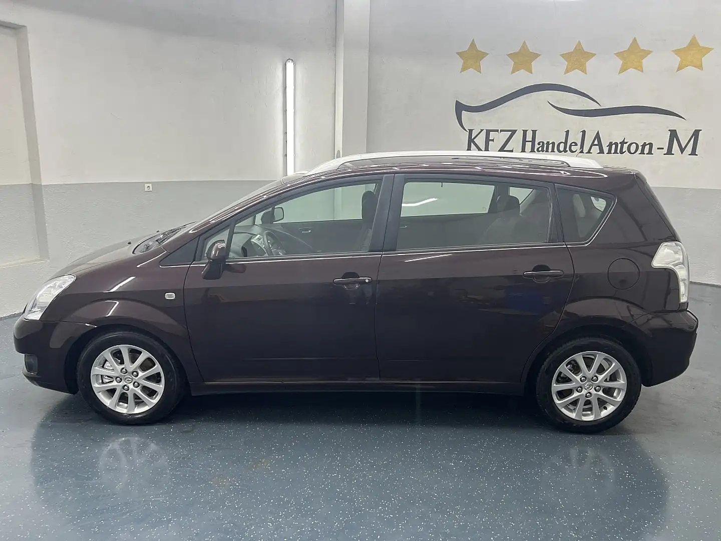 Toyota Corolla Verso 2,2 D-4D 135 Linea Sol * PICKERL ABGELAUFEN * Rouge - 2
