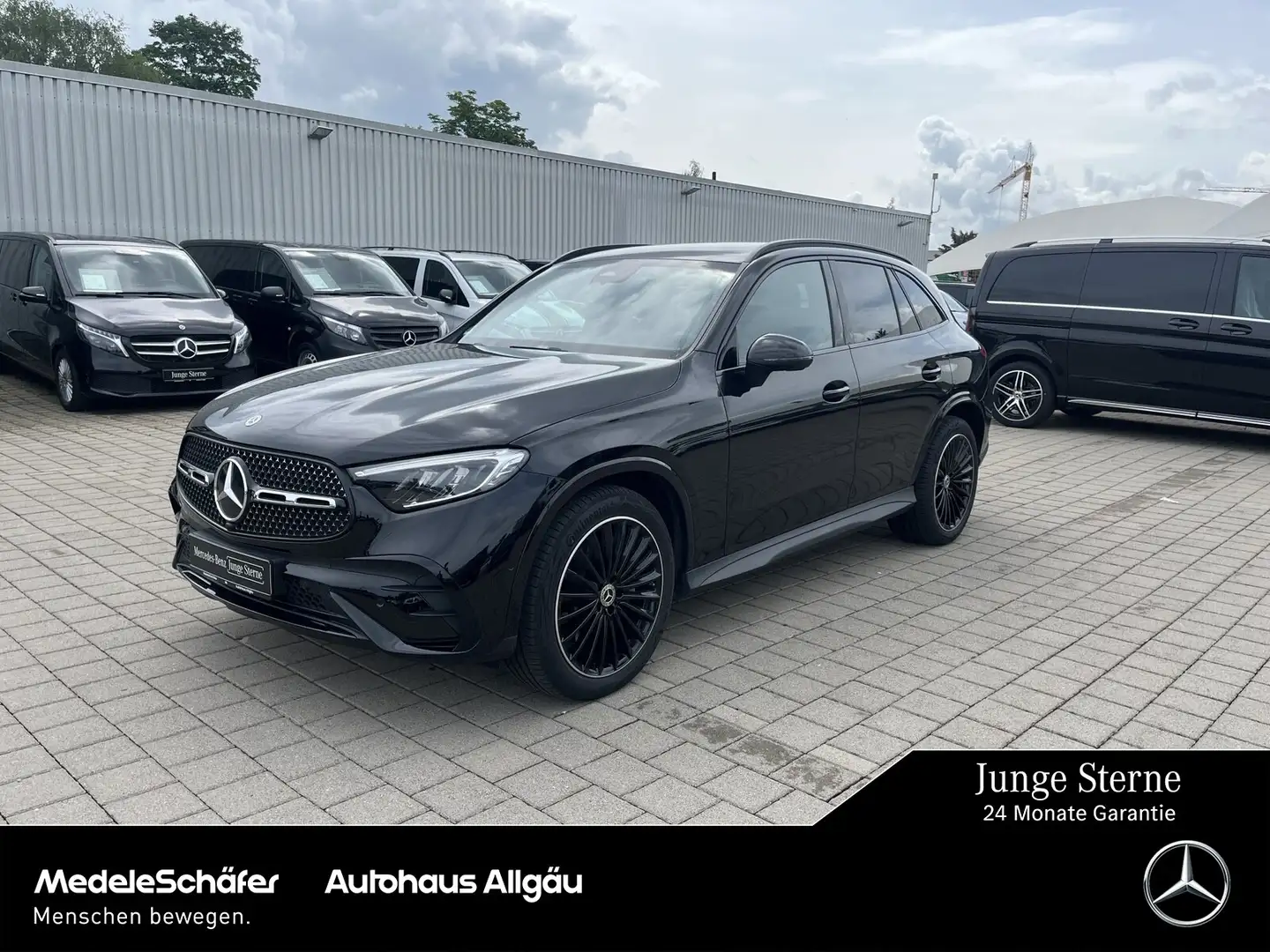 Mercedes-Benz GLC 220 GLC 220 d 4m AMG Night Distron AHK 20Zoll Sound Schwarz - 1