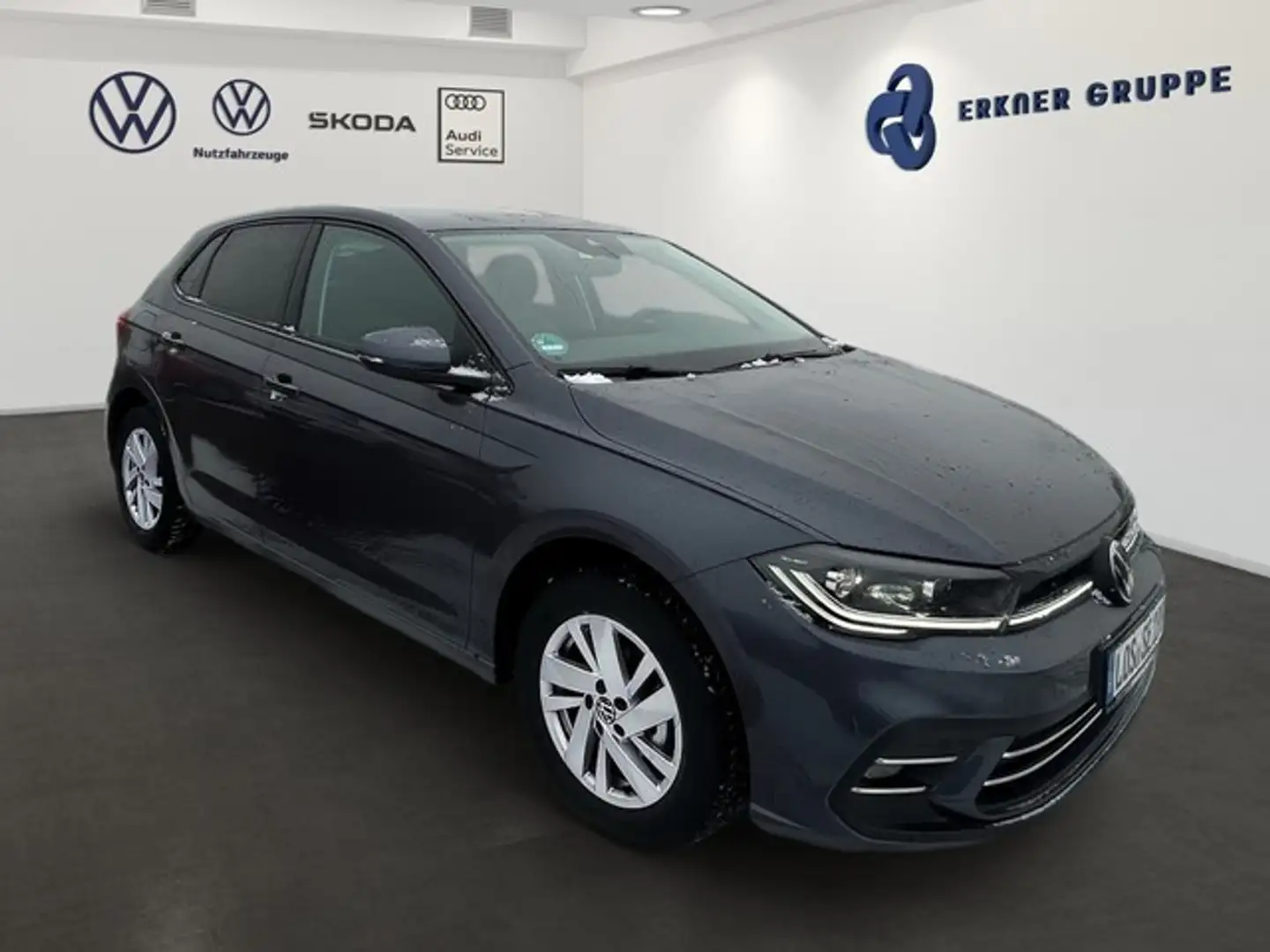 Volkswagen Polo 1.0 TSI DSG Style MATRIX+SHZ+GJR+NAVI+APP++ Grau - 2