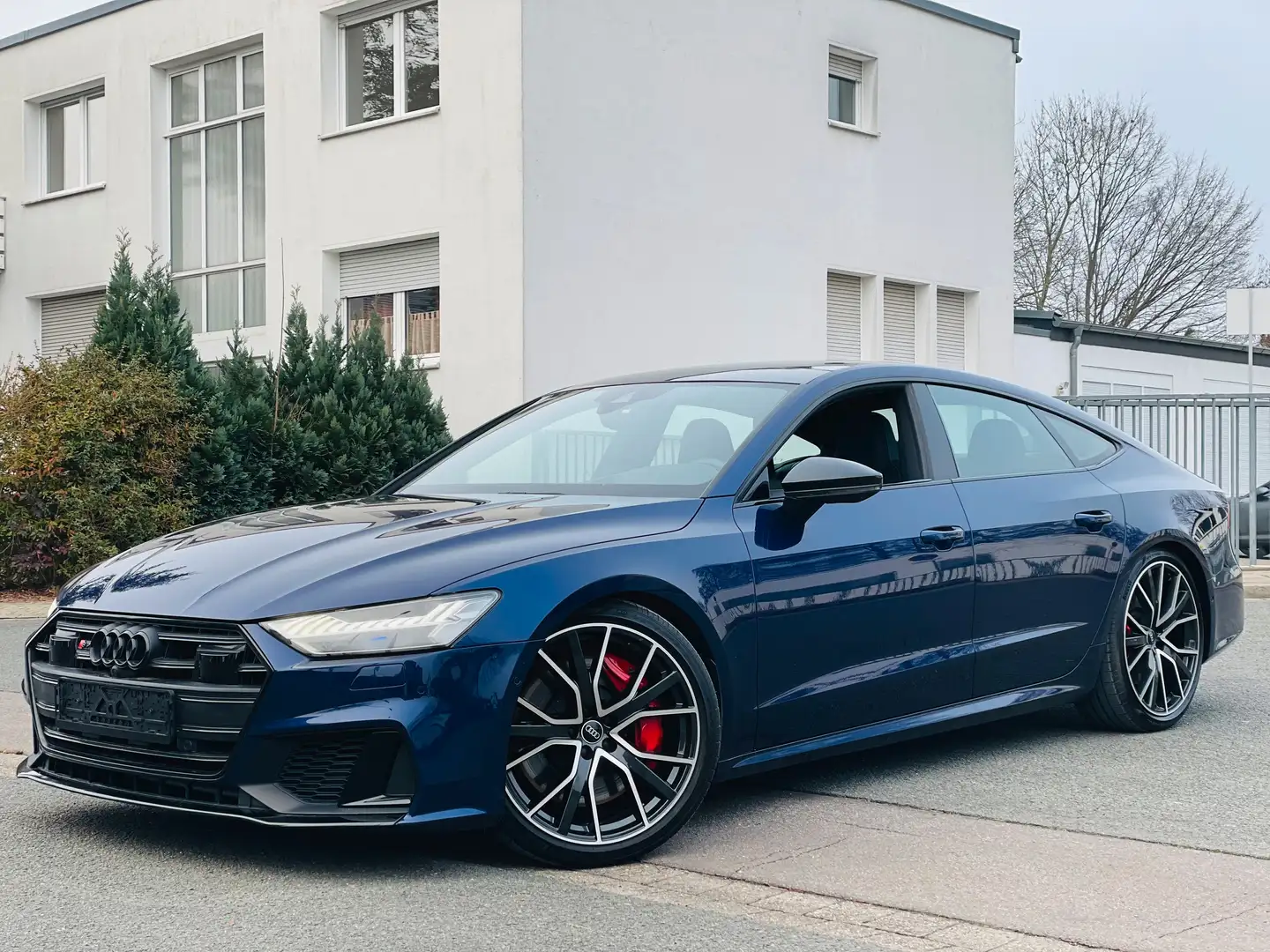 Audi S7 S7 SPORTBACK 2.9 QUATTRO/LASER/HEADUP/360°/21" Bleu - 1