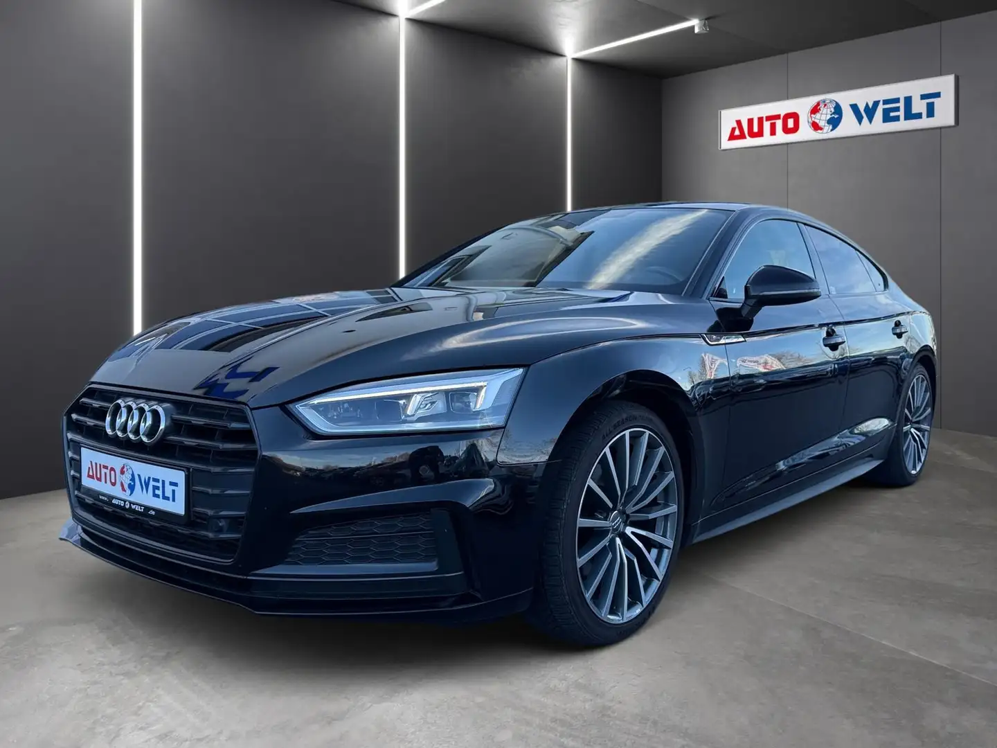 Audi A5 Sportback 2.0 TFSI S-line Automatik LED Leder Schwarz - 1