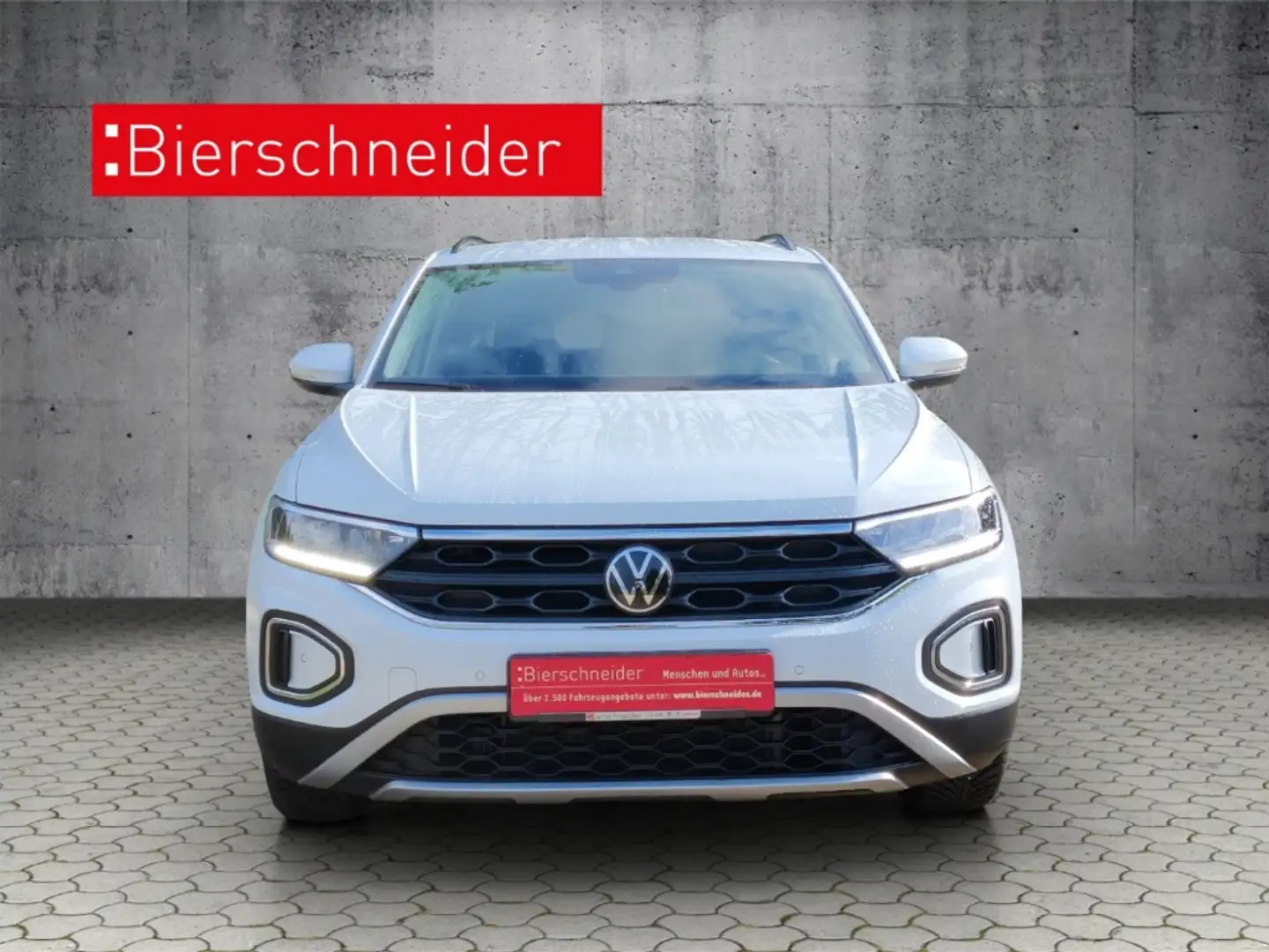 Volkswagen T-Roc 1.0 TSI Life NAVI LED SHZ DAB APP CONNECT Blanc - 2
