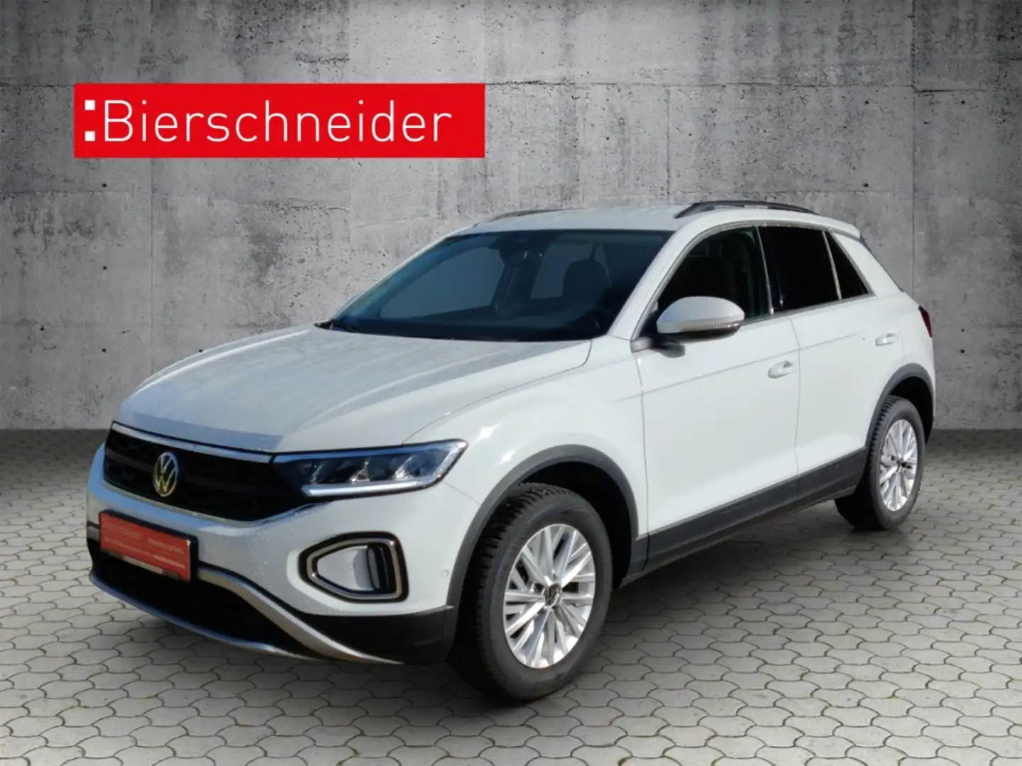 Volkswagen T-Roc 1.0 TSI Life NAVI LED SHZ DAB APP CONNECT Blanc - 1