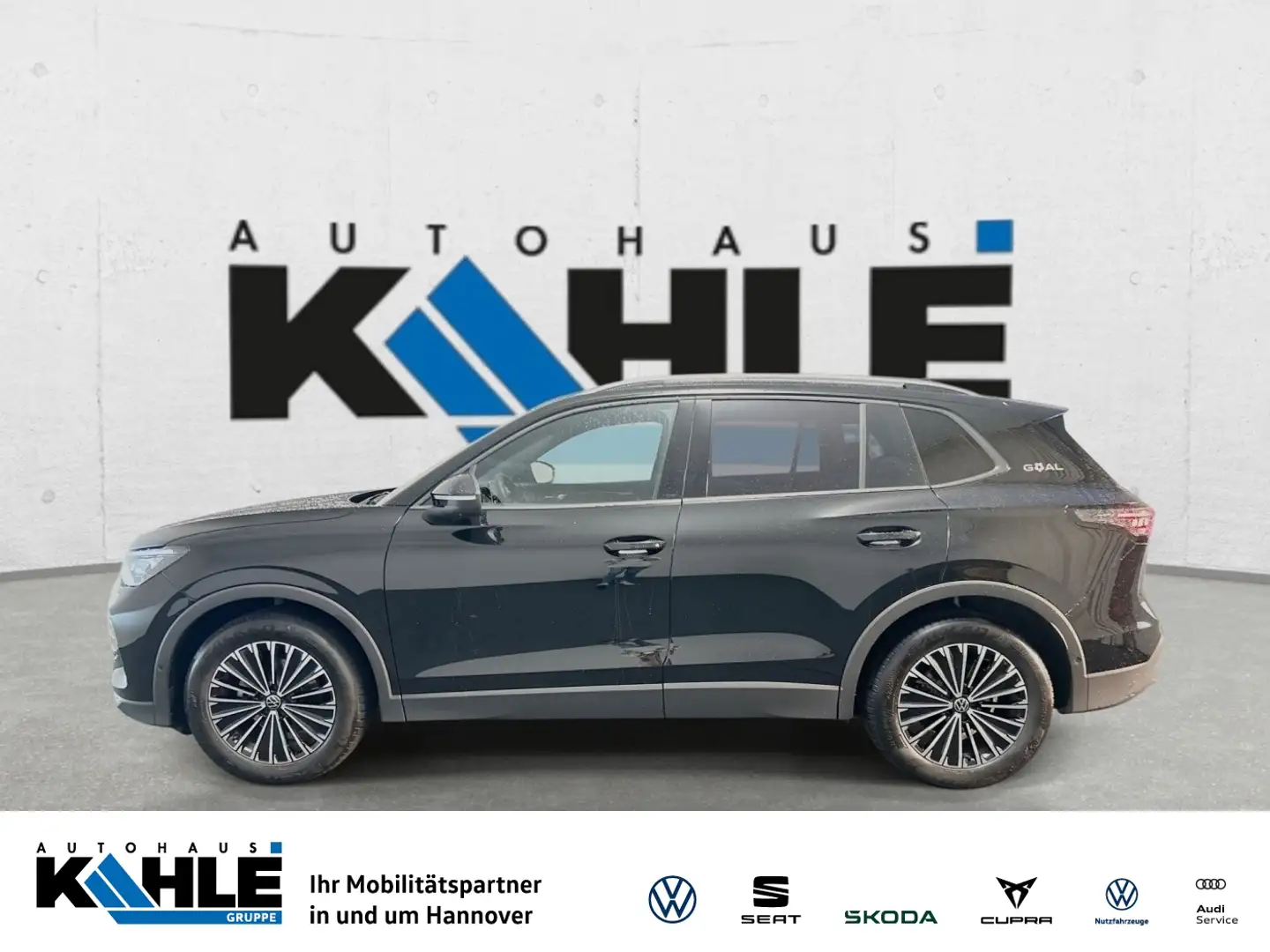 Volkswagen Tiguan 1.5 eTSI DSG Goal CarPlay Matrix ACC AHK Schwarz - 1