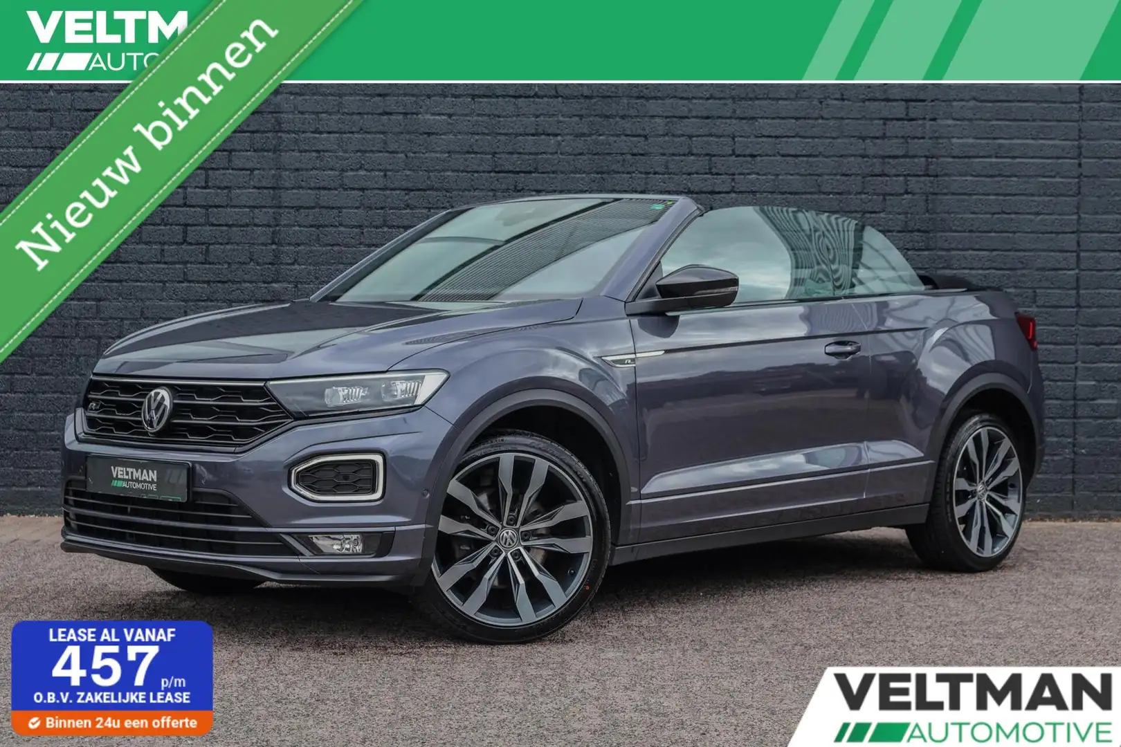 Volkswagen T-Roc Cabrio 1.5 TSI R-Line ACC VIRTUAL COCKPIT STOELVER Gris - 1