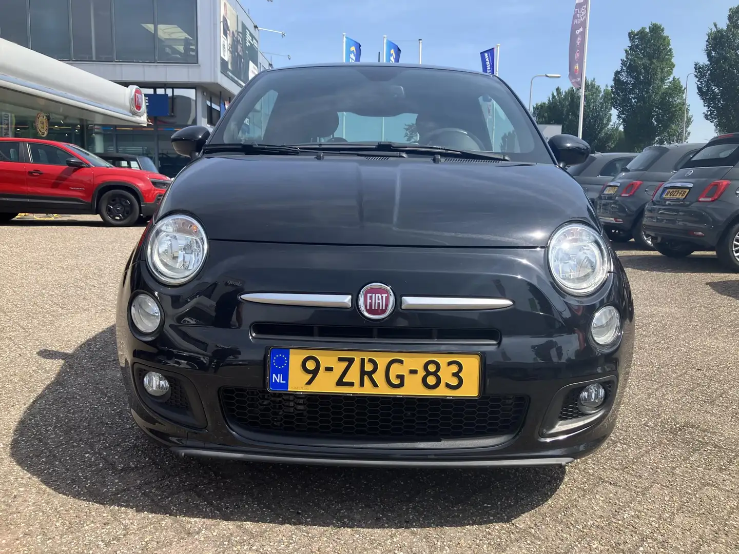 Fiat 500 0.9 TwinAir Turbo 500S Zwart - 2