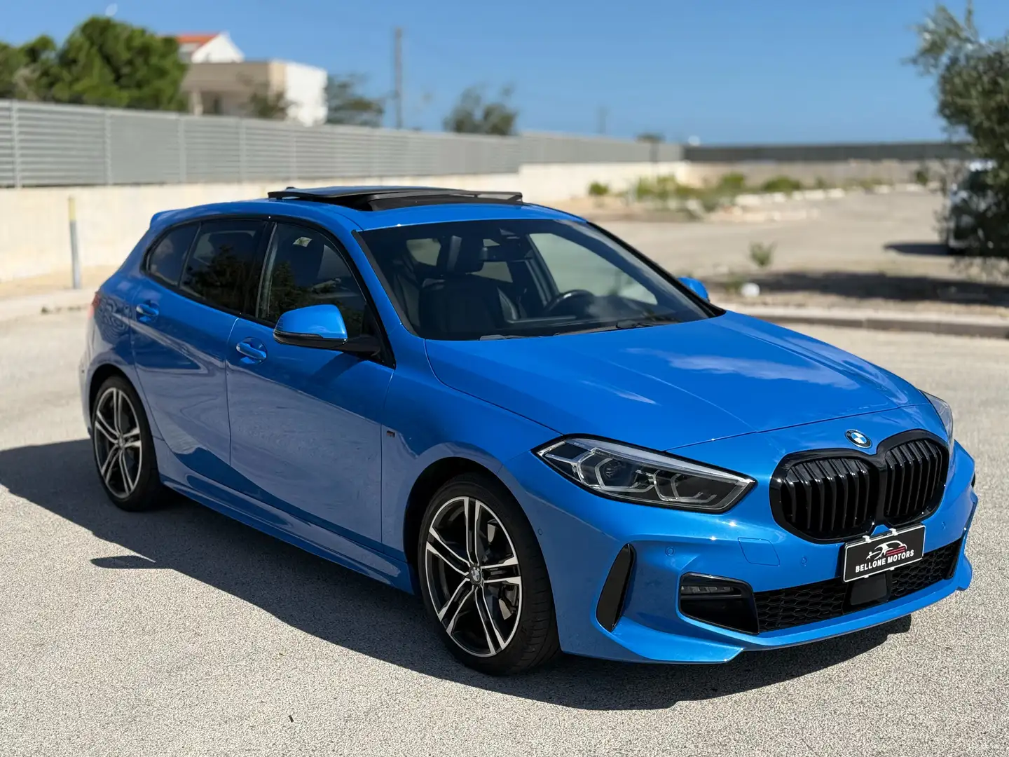 BMW 118 d F40 Msport auto *CERTIFICATA BMW* Bleu - 1
