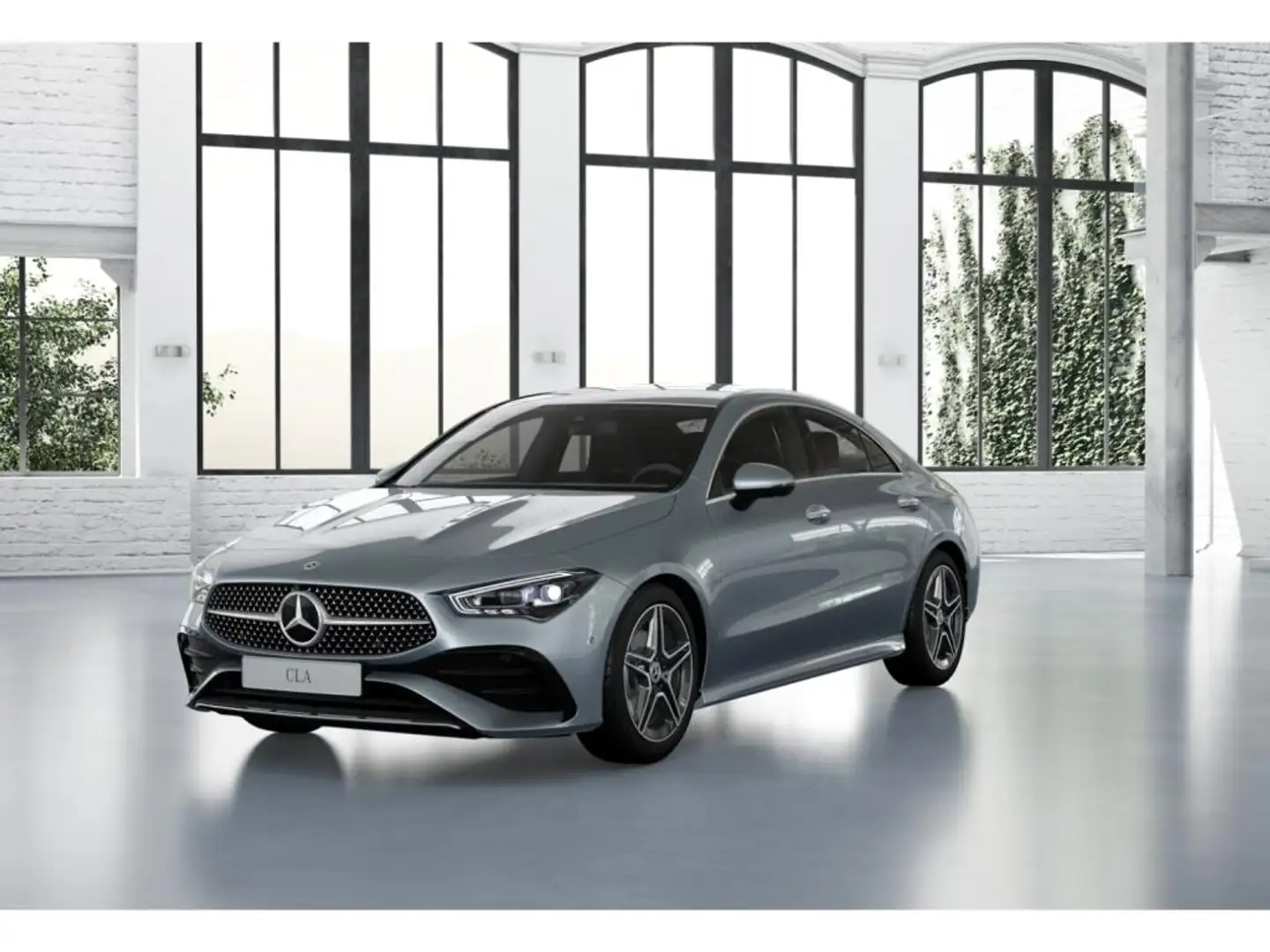 Mercedes-Benz CLA 180 d Coupé AMG 360°+MBUX+Totwink+18 Silber - 1