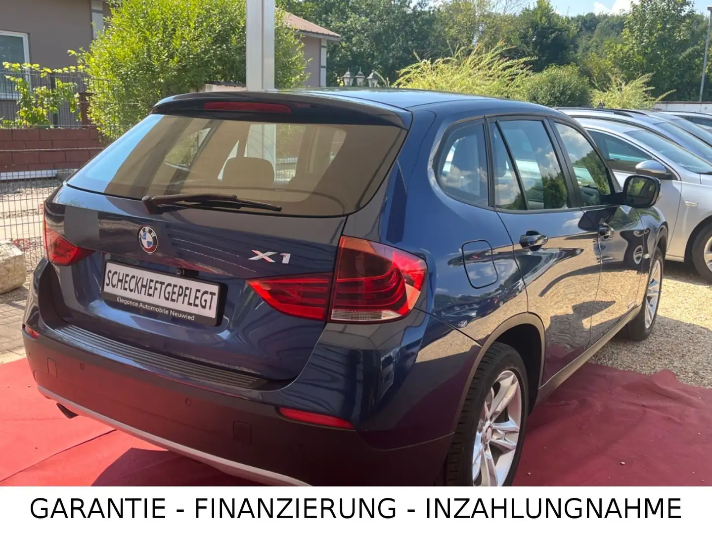 BMW X1 sDrive 18d/Garantie/Scheckheft/Ahk. Blau - 2