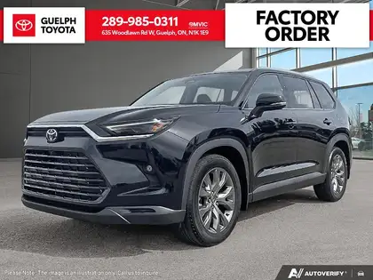 Black 2026 Toyota Grand Highlander SUV / Crossover All-Wheel Drive 8-Speed Automatic