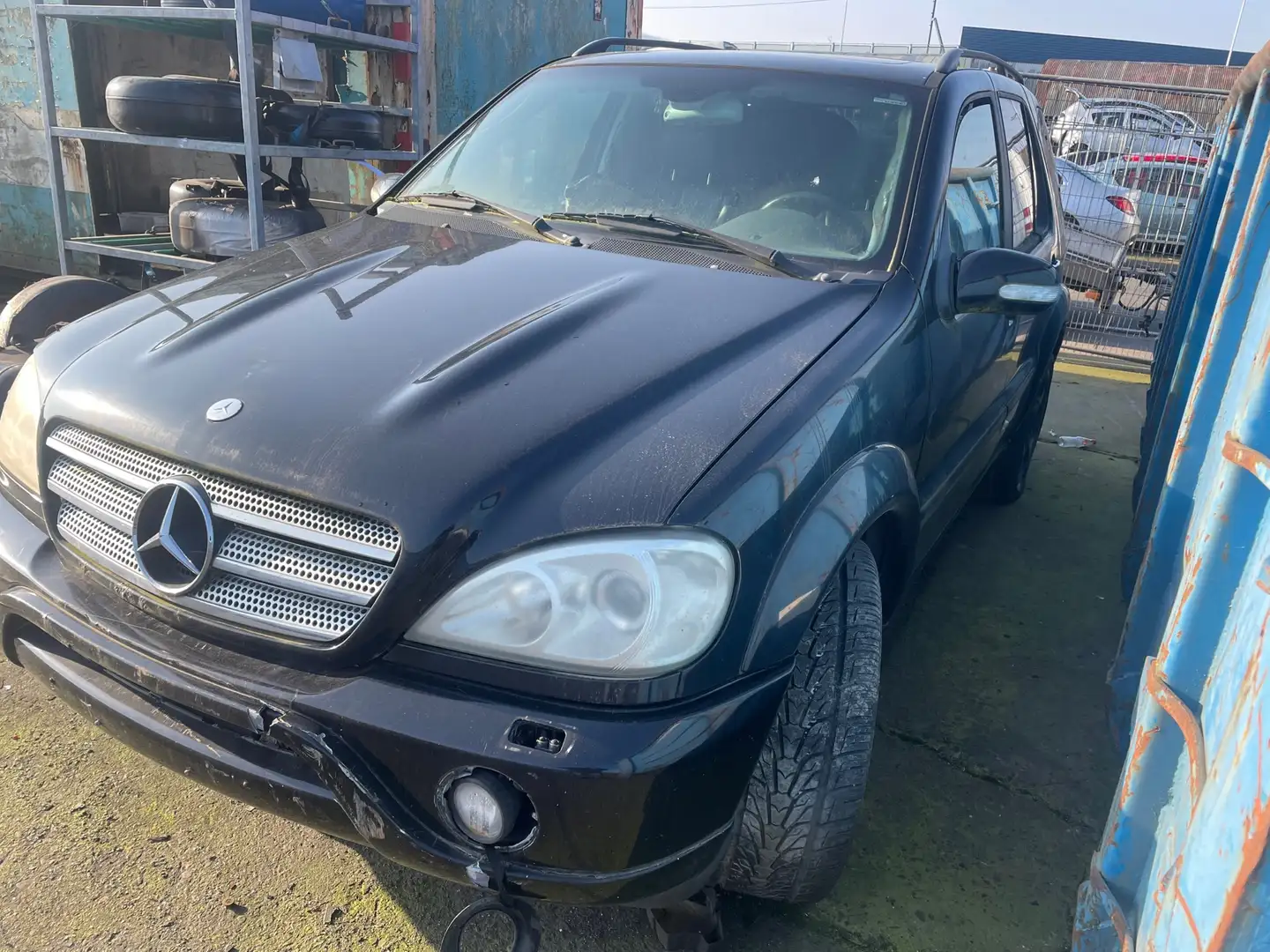 Mercedes-Benz ML 400 M-klasse CDI / EXPORT / ONLY FOR PARTS / ENGINE AN Negro - 1