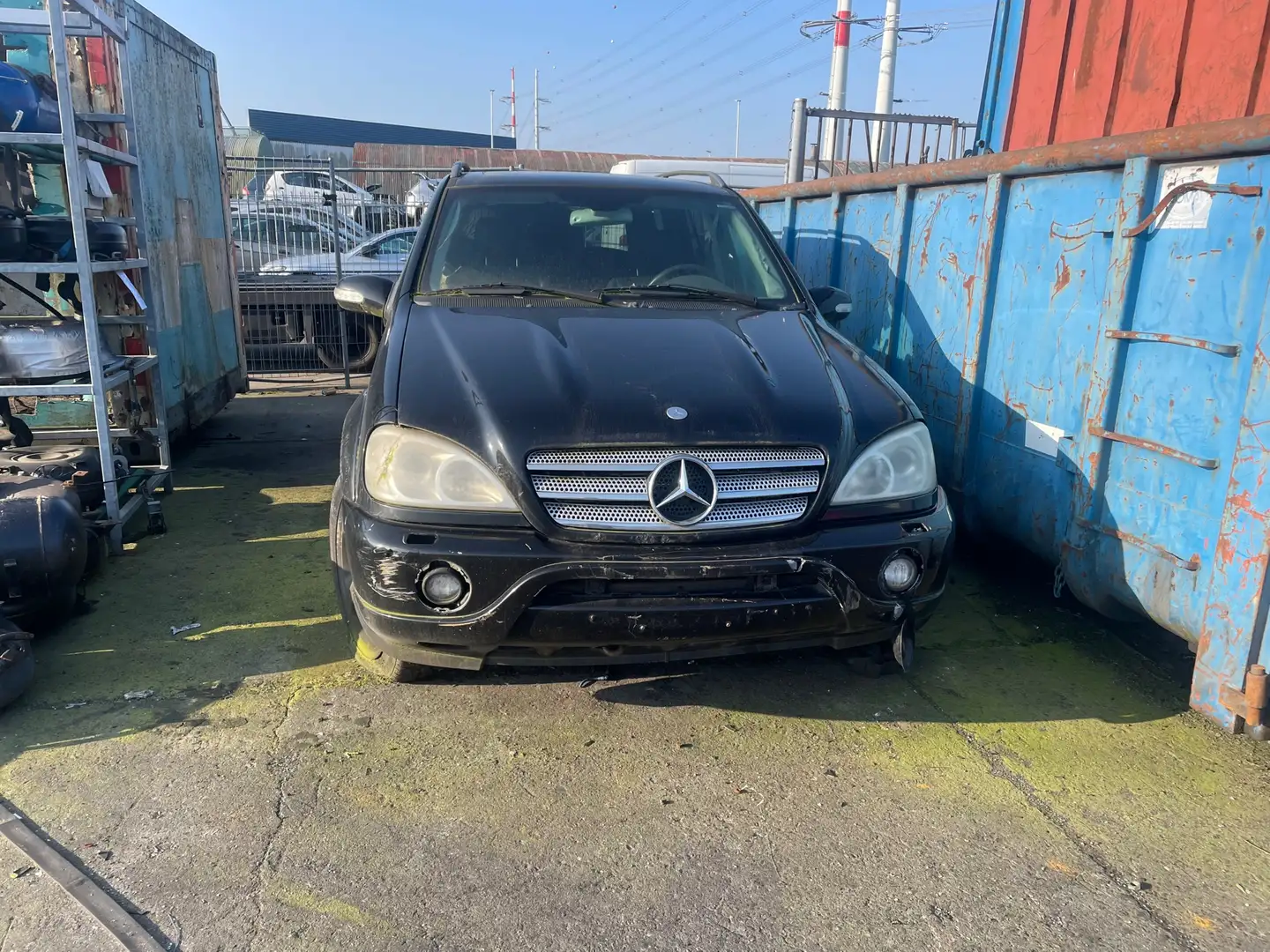 Mercedes-Benz ML 400 M-klasse CDI / EXPORT / ONLY FOR PARTS / ENGINE AN Negro - 2