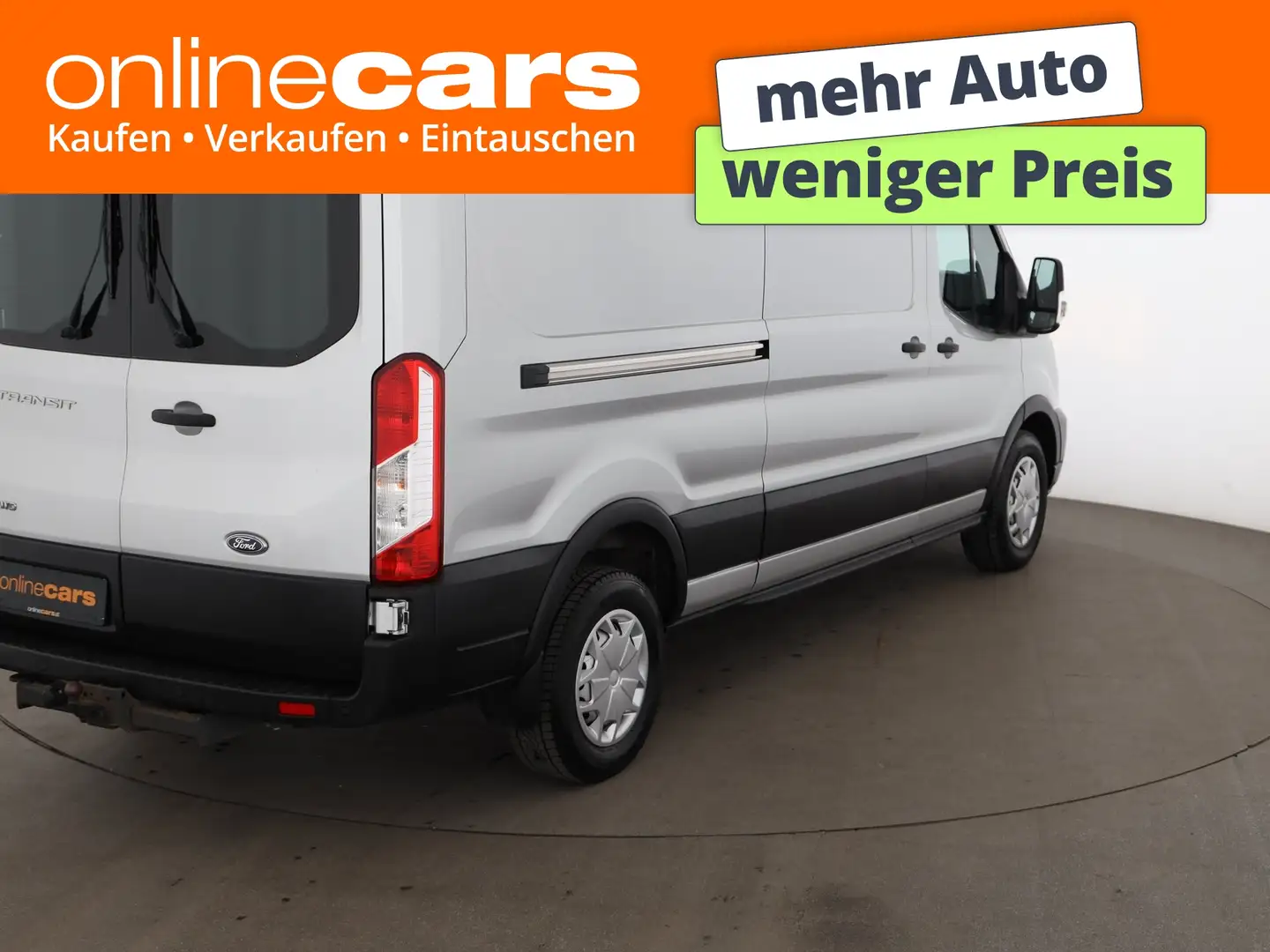 Ford Transit Kasten 2.0 TDCi Trend 4x4 AHK NAVI R-CAM Silber - 1
