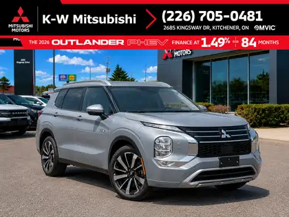 Gray 2026 Mitsubishi Outlander Hybrid Plug-in GT S-AWC SUV / Crossover Automatic