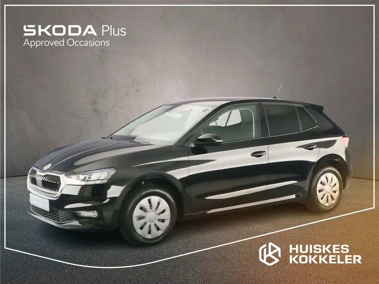 Skoda Fabia Selection 1.0 TSI 95pk Cruise control, Airco, LED Noir - 1