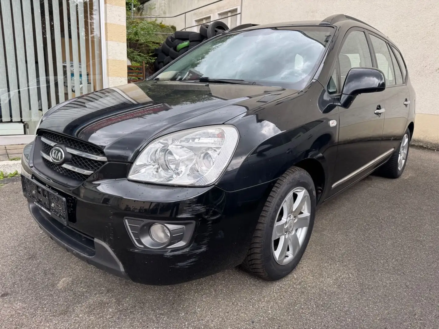 Kia Carens EX 2.0 CRDI*Automatik*Klimaautomatik*Navi Schwarz - 1