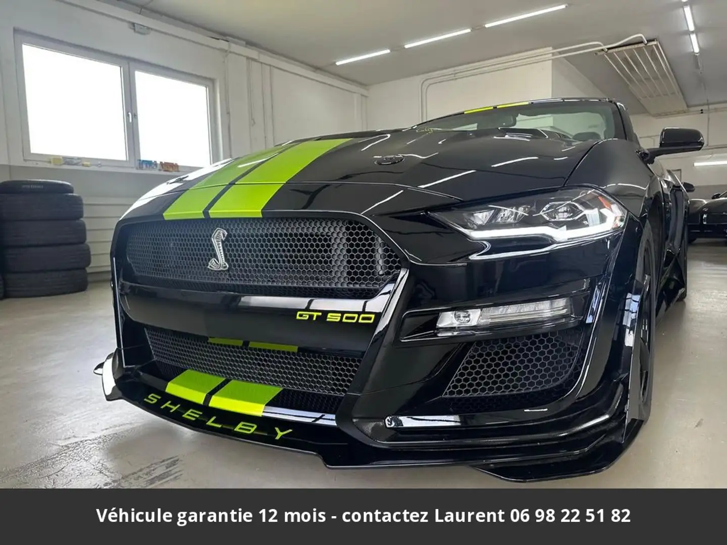 Ford Mustang Pack Shelby Tout compris hors homologation 4500e Noir - 1