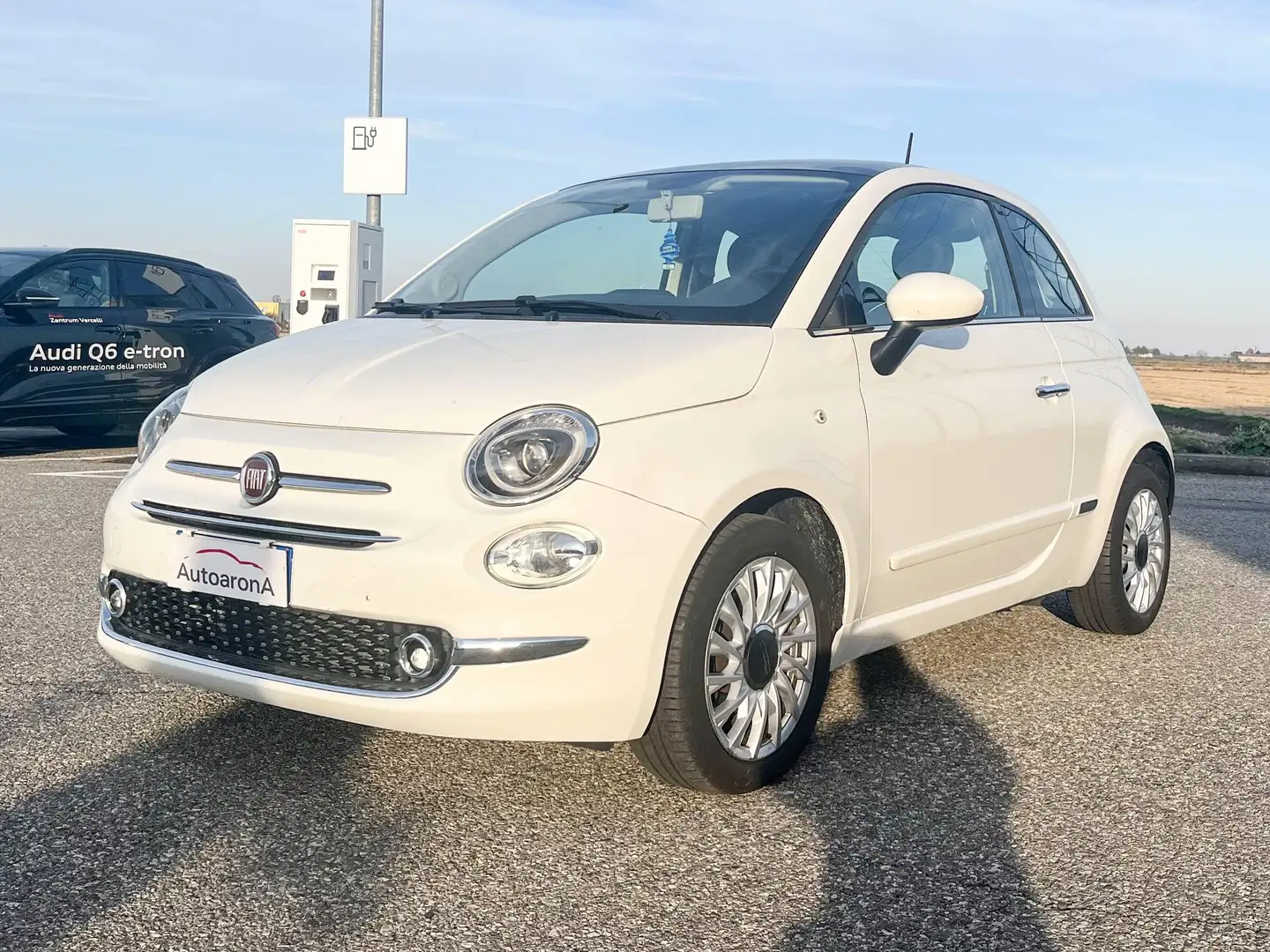 Fiat 500 500 III 2015 1.2 Lounge 69cv Bianco - 1