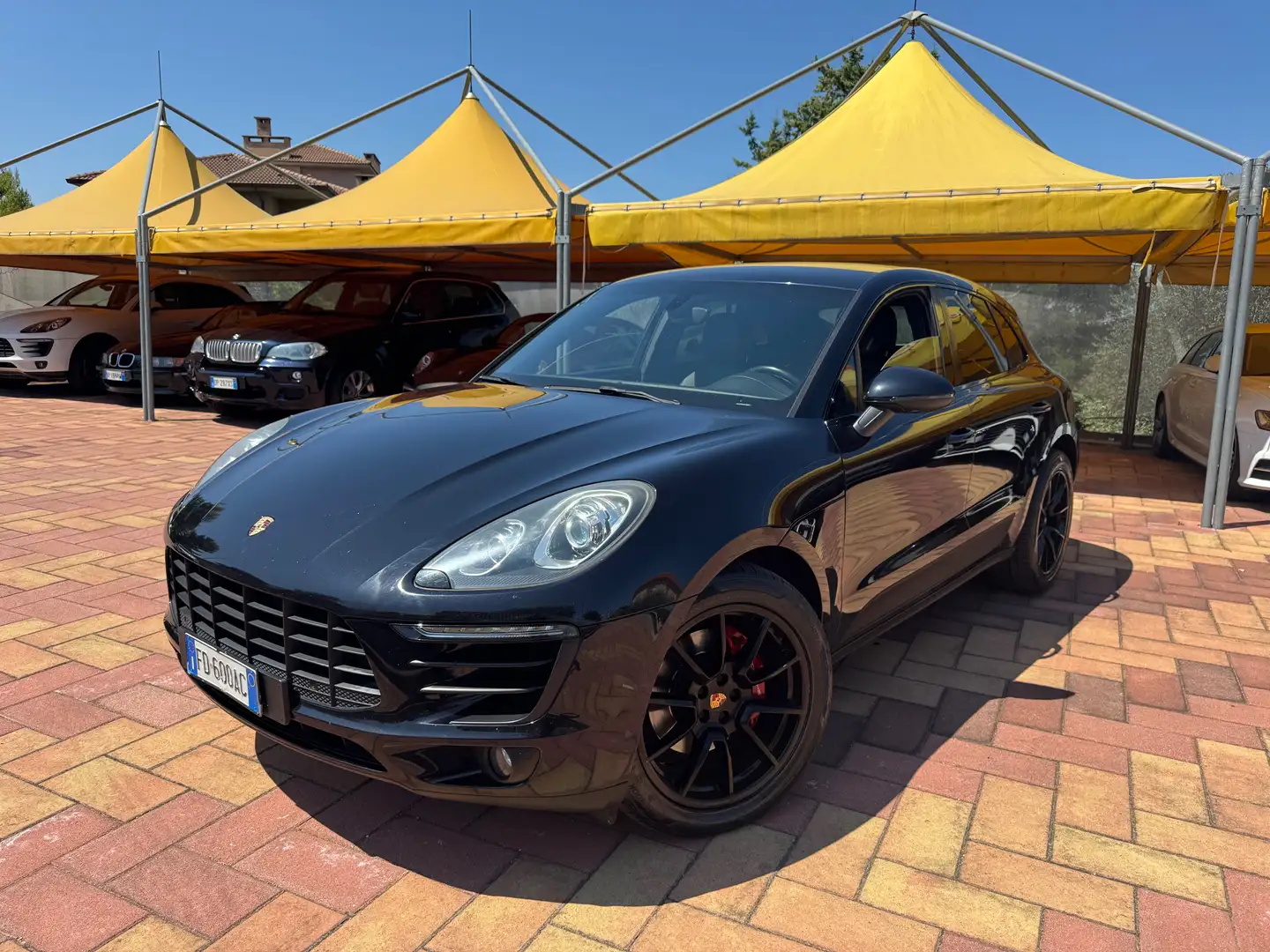 Porsche Macan Macan I 2014 3.0d S 250cv pdk-GOMME NUOVE-PERFETTA Nero - 1