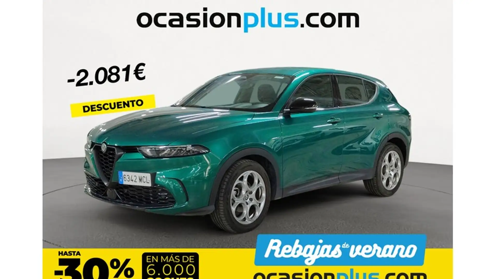 Alfa Romeo Tonale 1.5 MHEV Sprint FWD Groen - 1