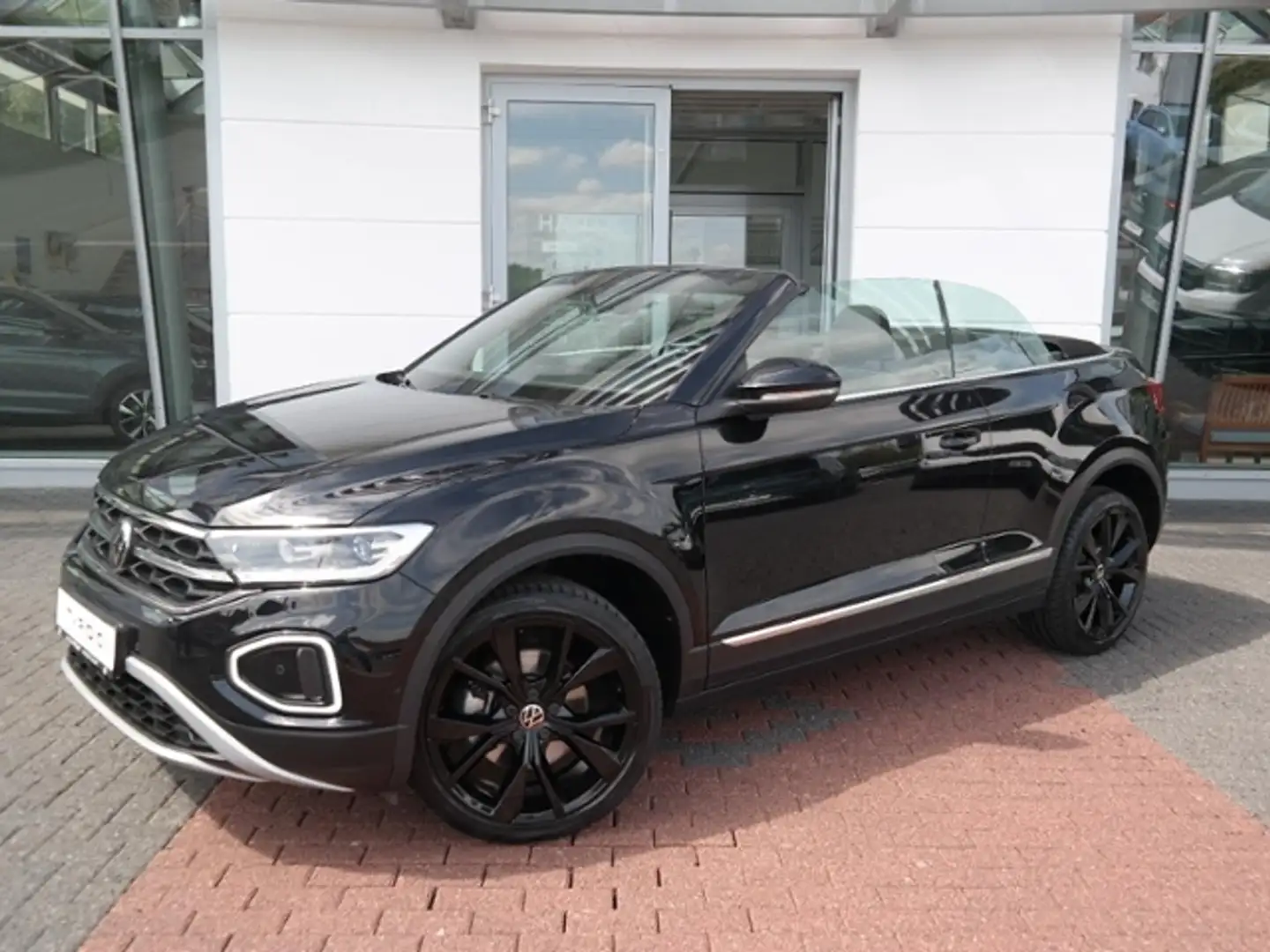 Volkswagen T-Roc Cabriolet 1.0 TSI Style AHK,LED,Navi,SHZ Noir - 2