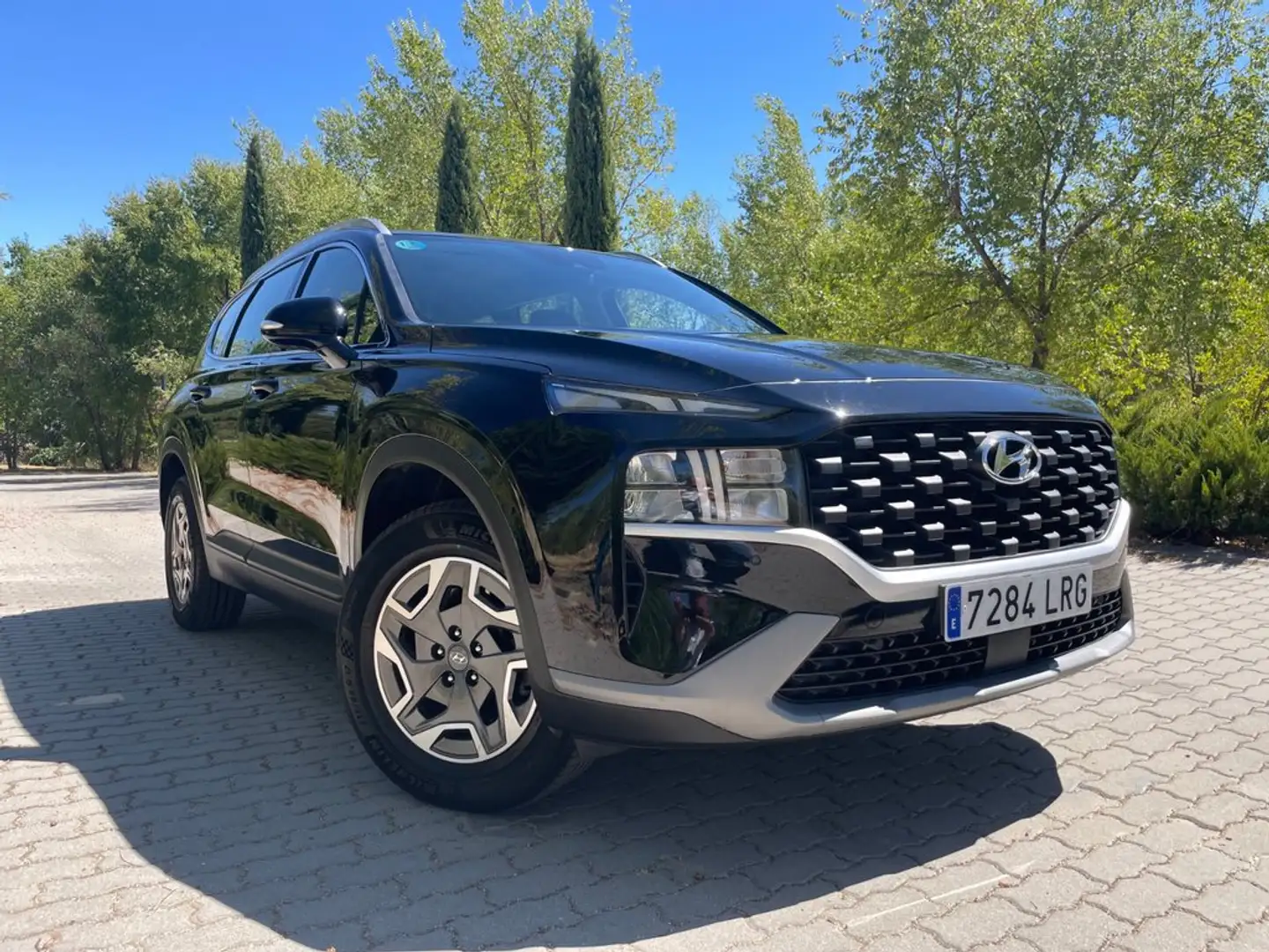Hyundai SANTA FE 1.6 TGDi HEV Klass Auto 4x2 Noir - 2