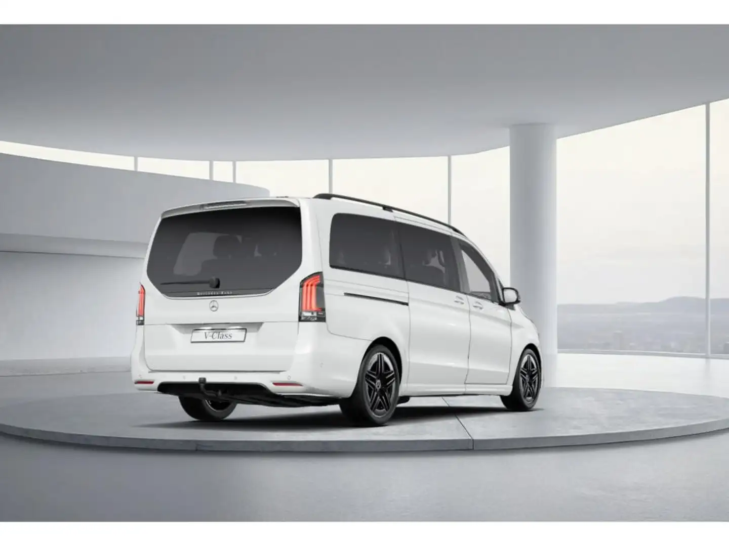 Mercedes-Benz V 300 4MATIC AVANTGARDE lang Airmatik AHK MBUX Weiß - 2