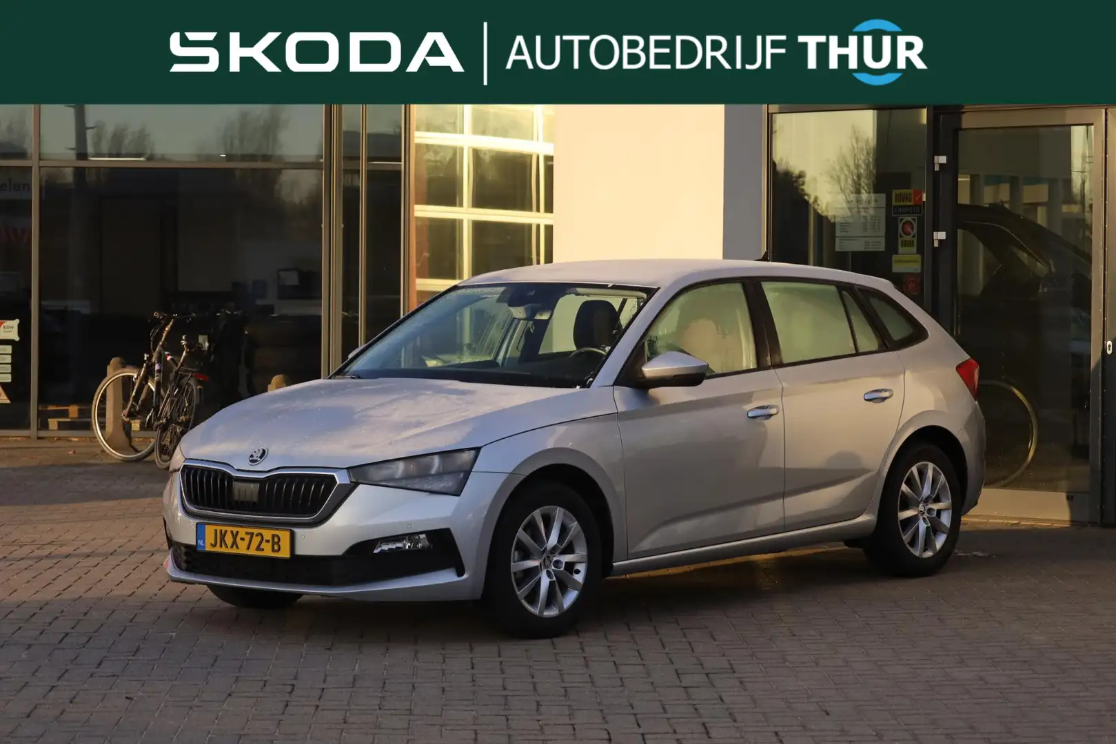 Skoda Scala 1.0 TSI Ambition achteruitrijcamera spiegels inkla Argent - 1