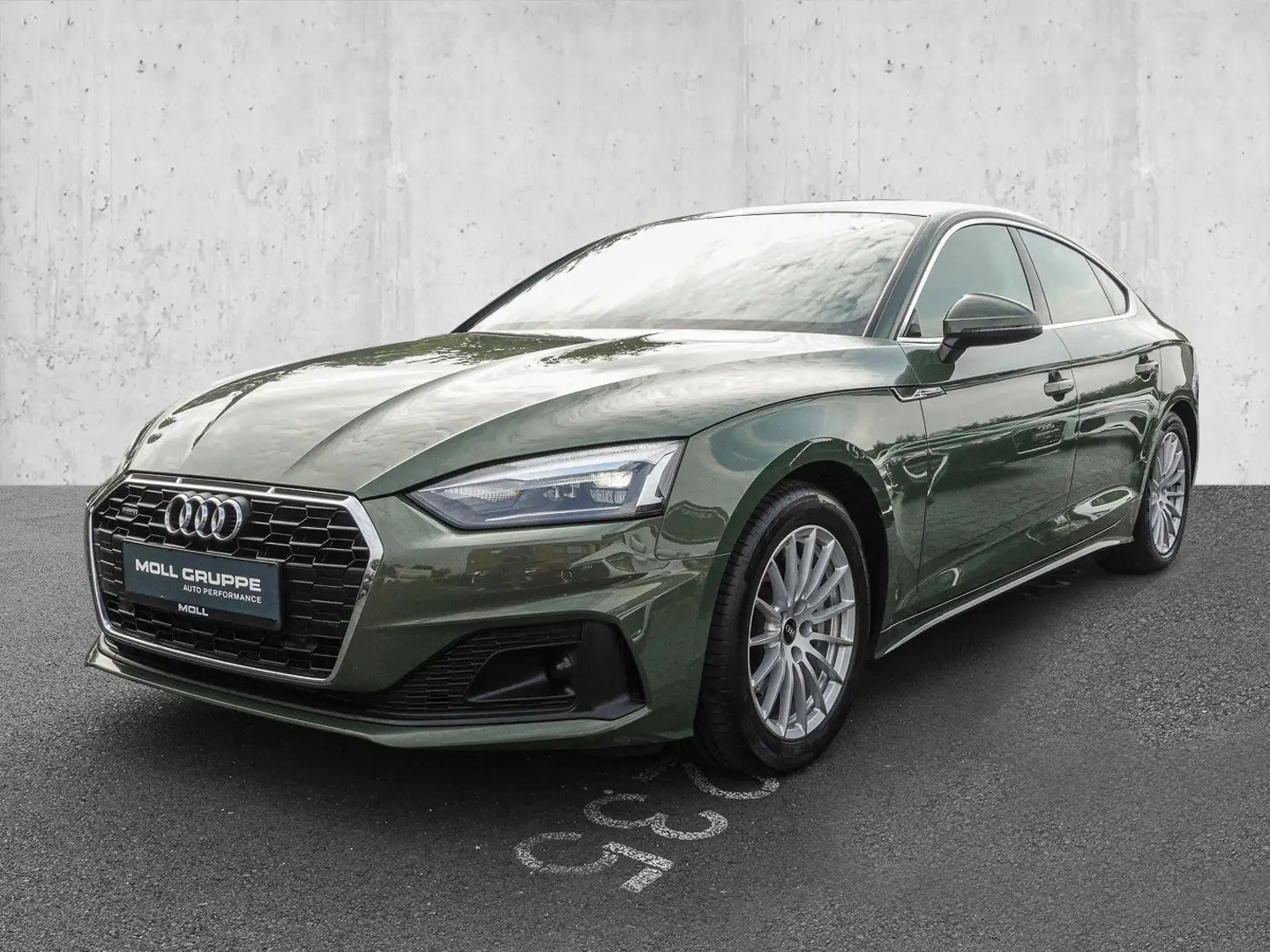 Audi A5 Sportback 50 TDI quattro tiptronic Sthz. Navi Plus Grün - 2